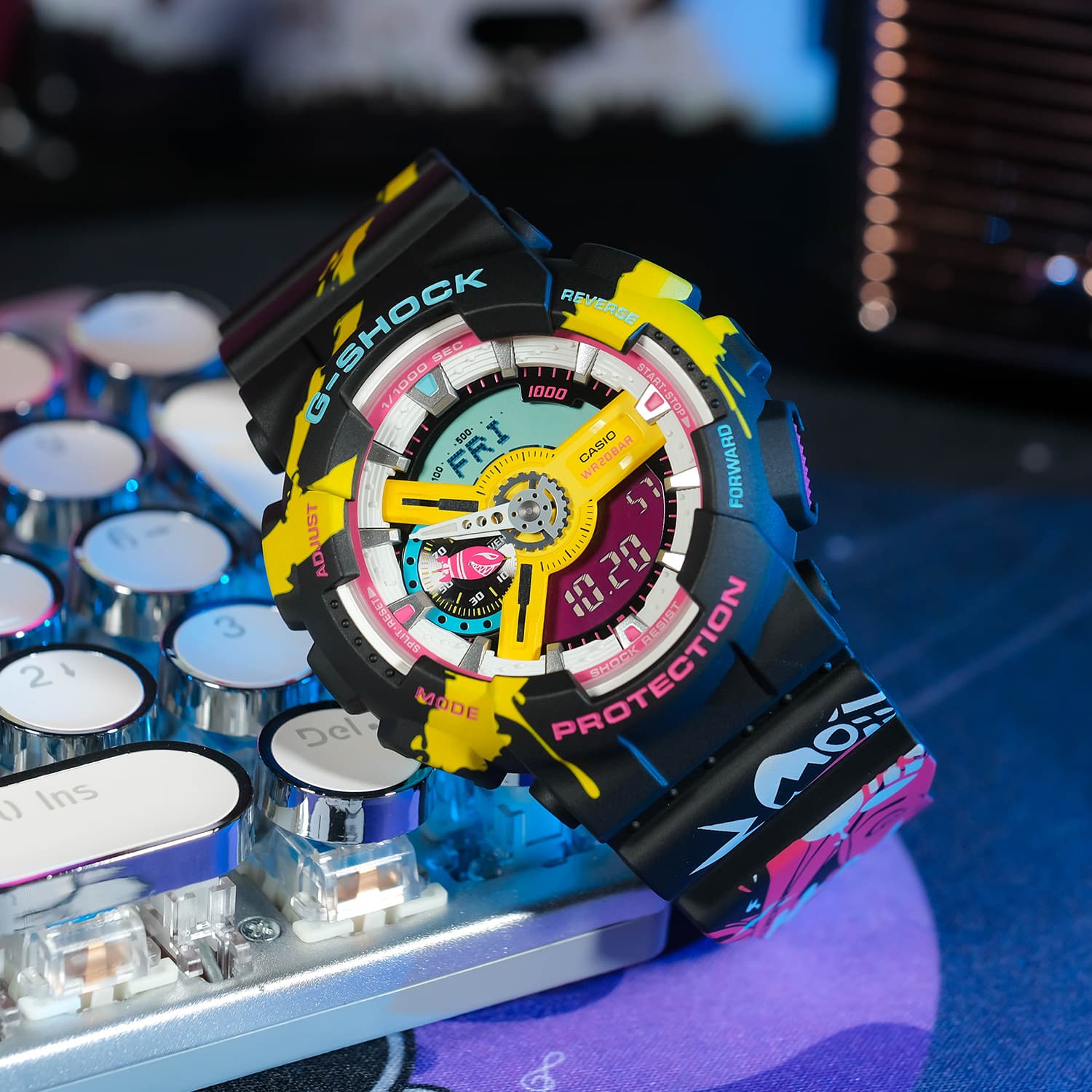 Часы CASIOxG-SHOCK GA-110LL-1APR - изображение 6