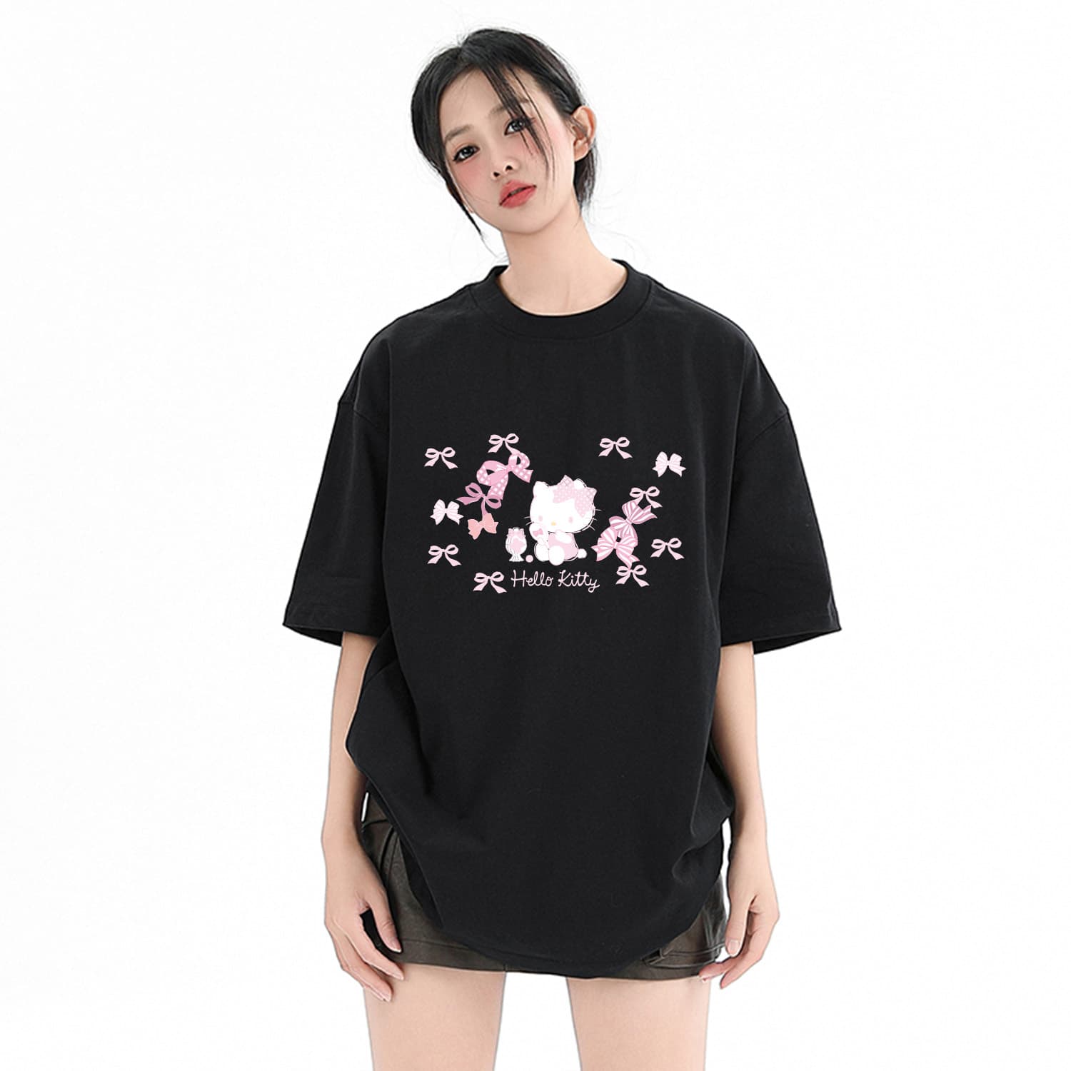 Футболка Sanrio Hello Kitty Collection Женские T-рубашки - изображение 4