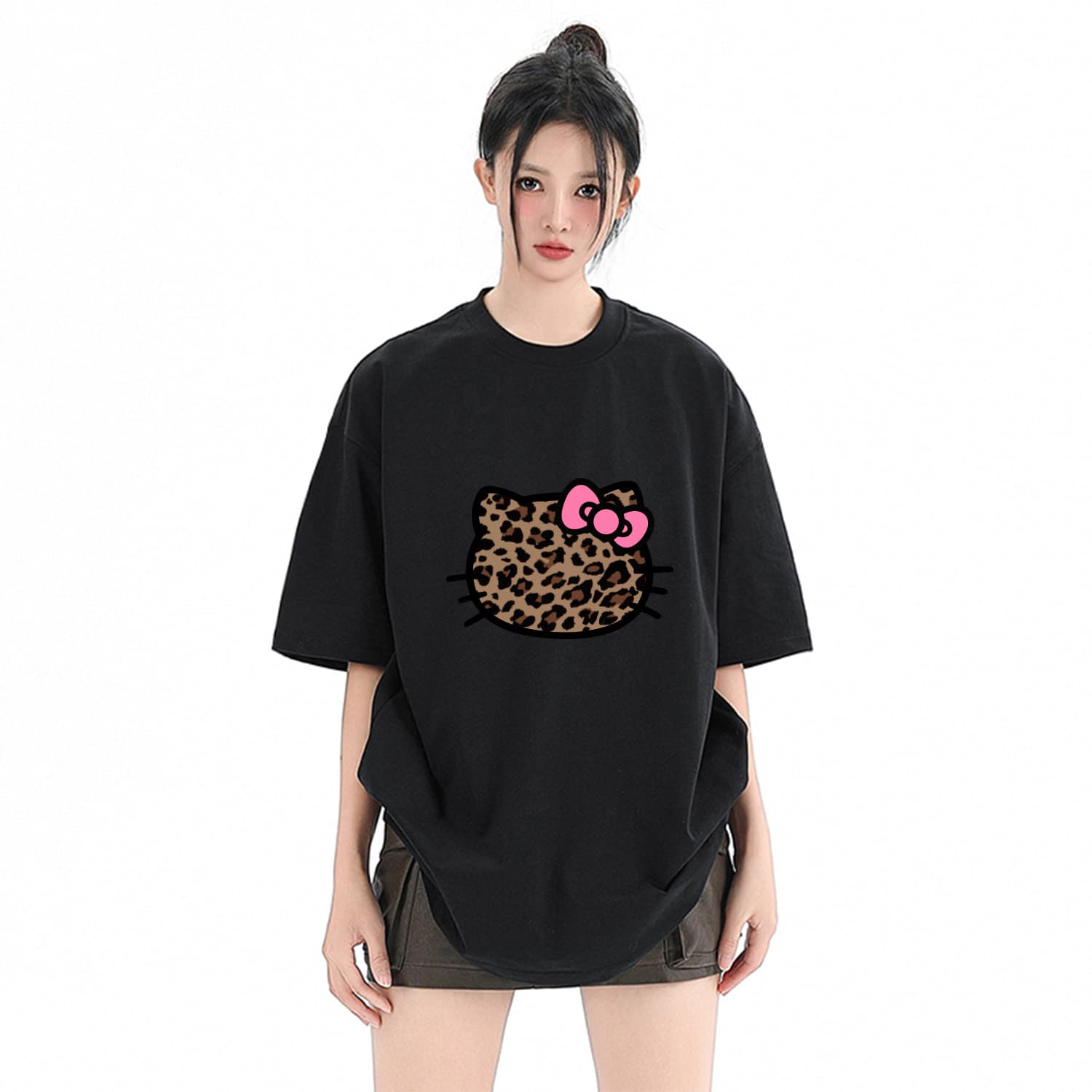 Футболка Sanrio Hello Kitty Collection Женские T-рубашки - изображение 4