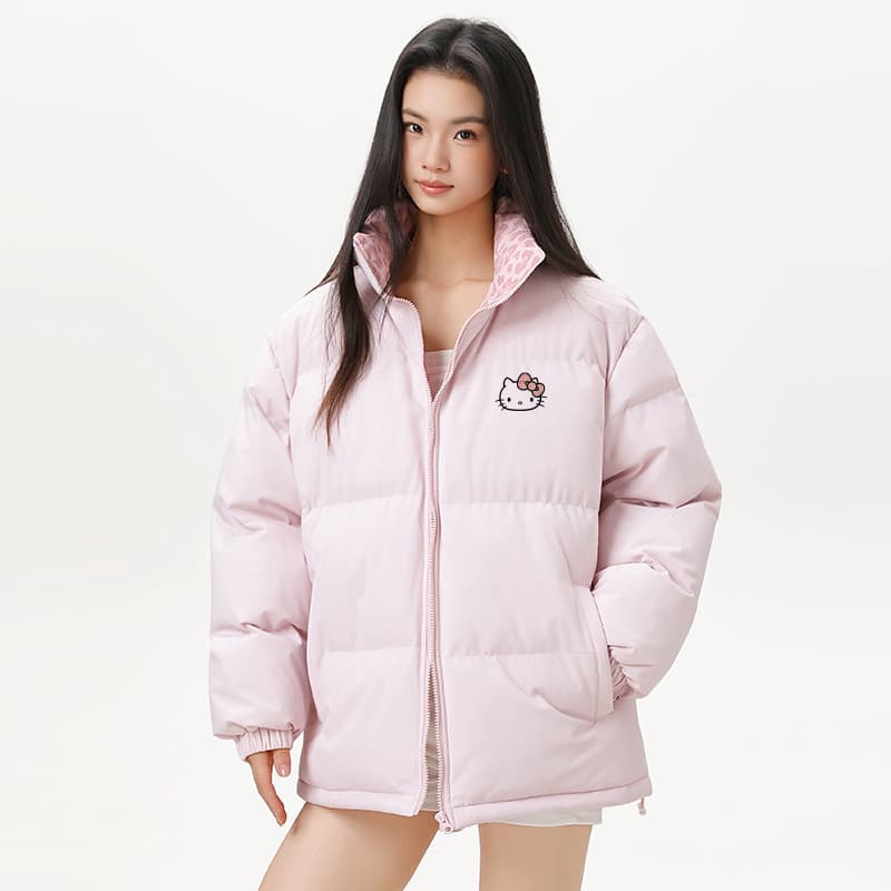 Sanrio x Hello Kitty Пуховая куртка женская - изображение 3