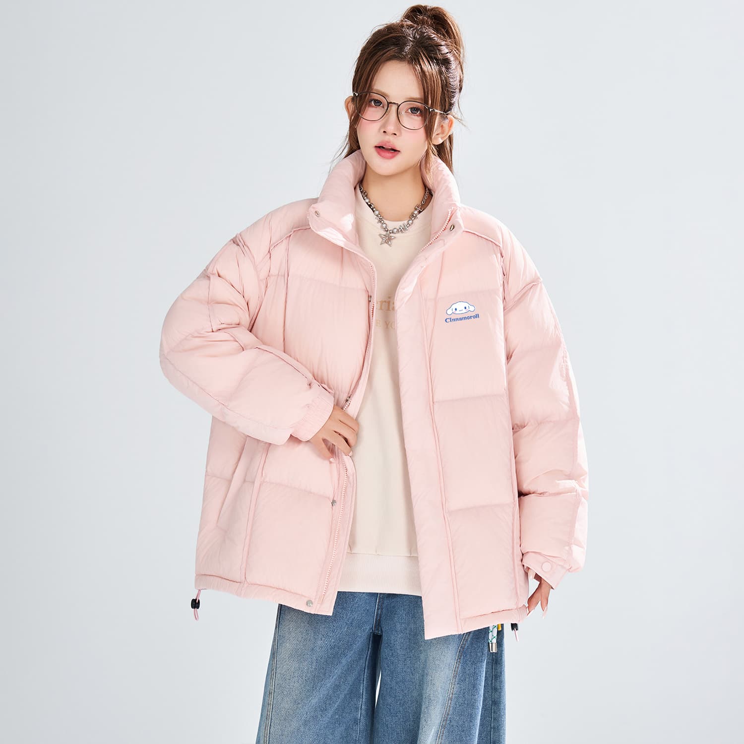 Пуховик Sanrio X Cinnamoroll SS25 Пуховик Женский - изображение 3