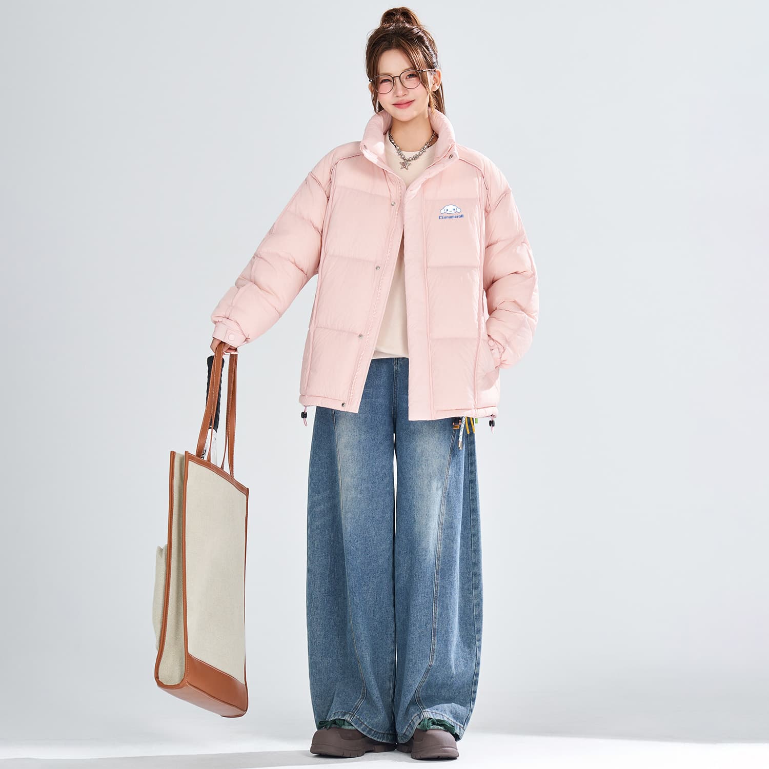Пуховик Sanrio X Cinnamoroll SS25 Пуховик Женский - изображение 4