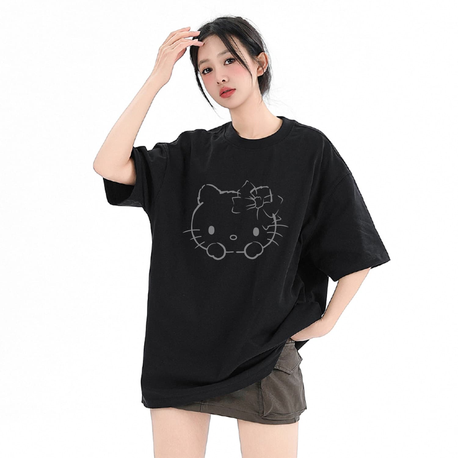 Футболка Sanrio Hello Kitty Collection Женские T-рубашки - изображение 3