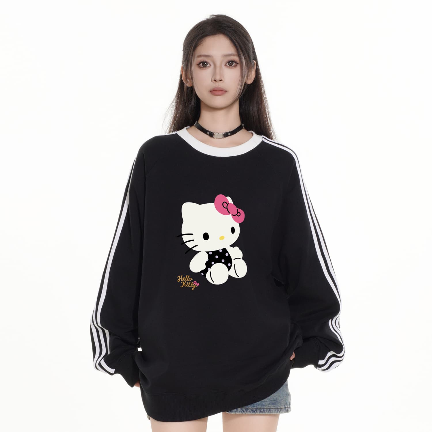 Худи Sanrio x Hello Kitty SS25 Толстовка Унисекс - изображение 3