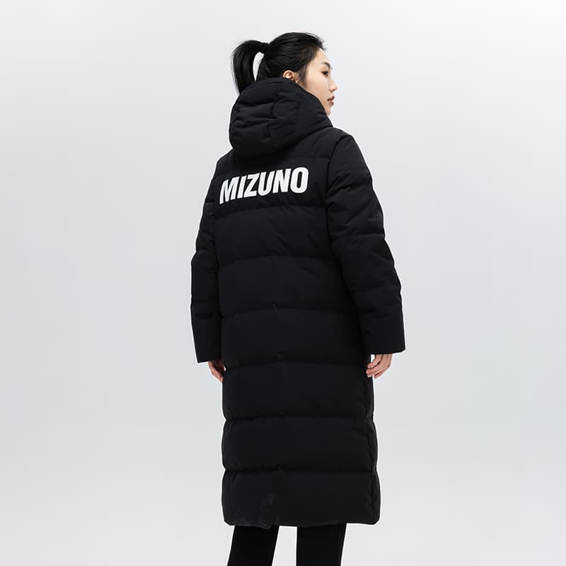 Зимняя куртка Mizuno Пуховик Унисекс Черный - изображение 4
