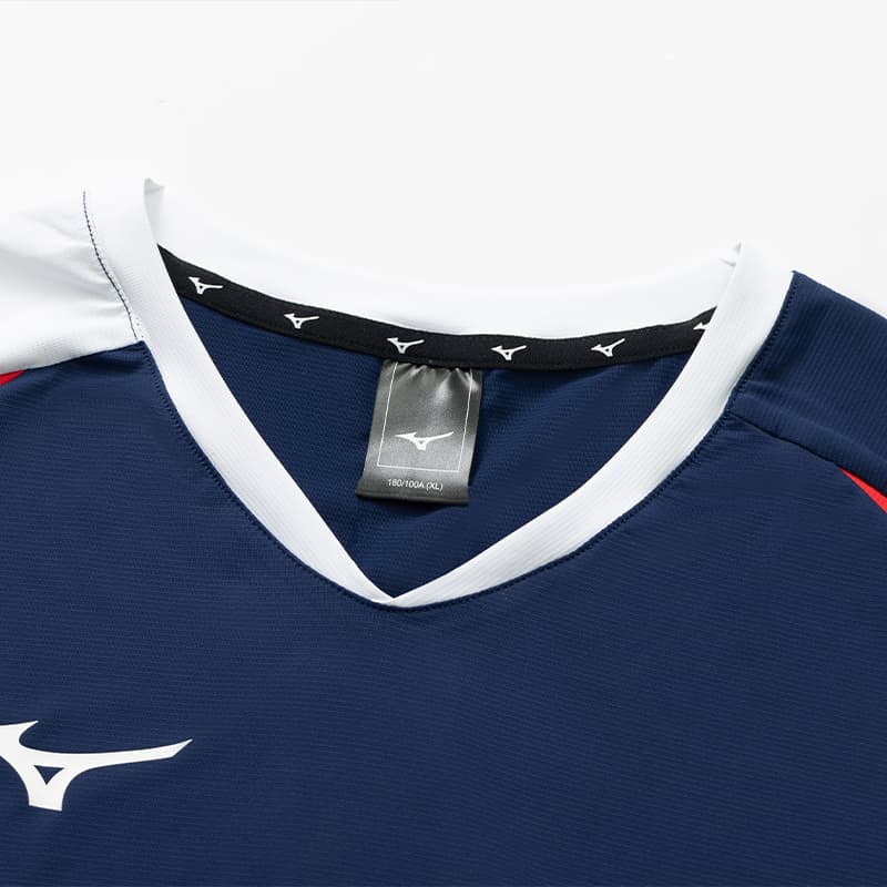 Mizuno Падел-бадминтон Джерси Унисекс Синий Красный Белый - изображение 6