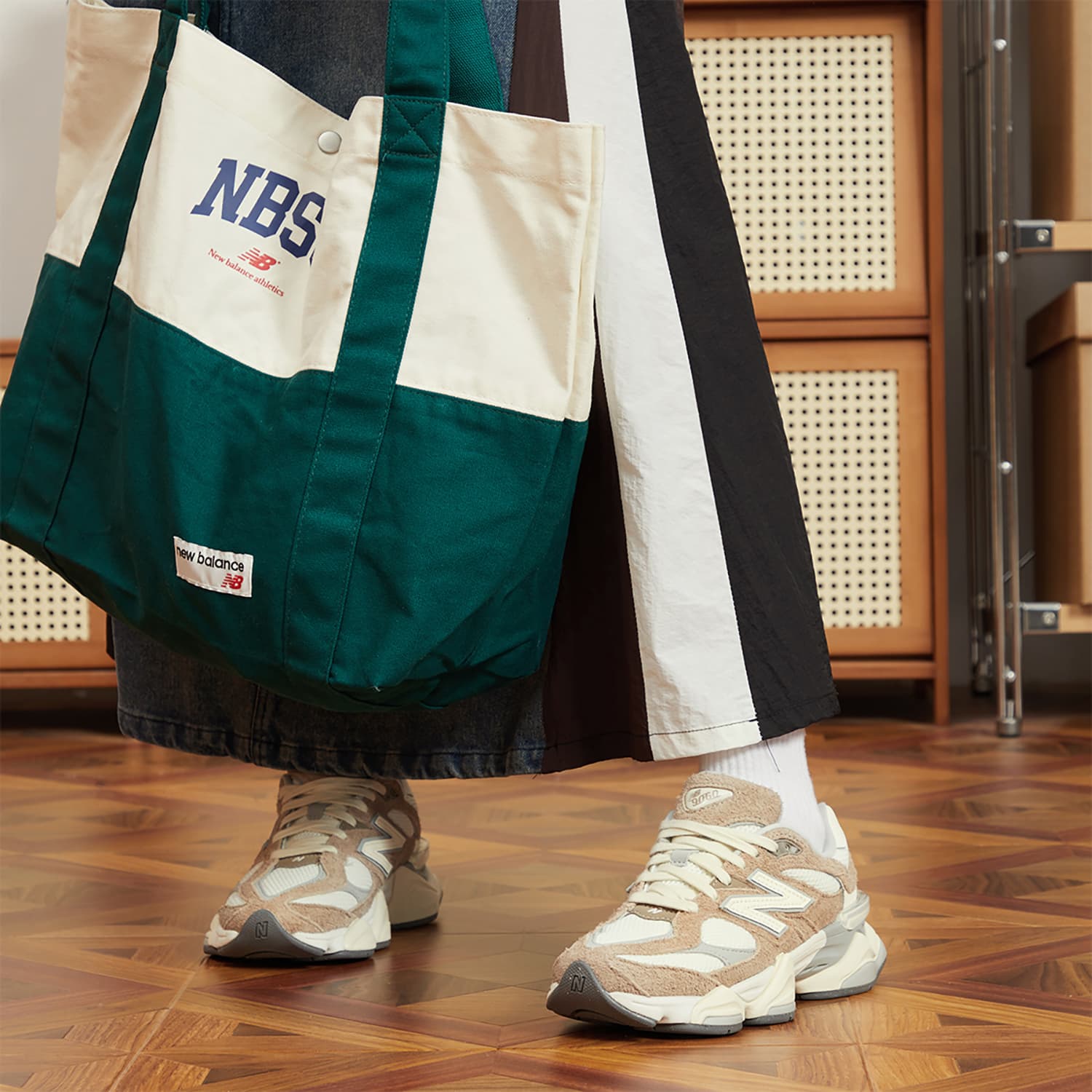 Кроссовки New Balance 9060 Driftwood - изображение 8