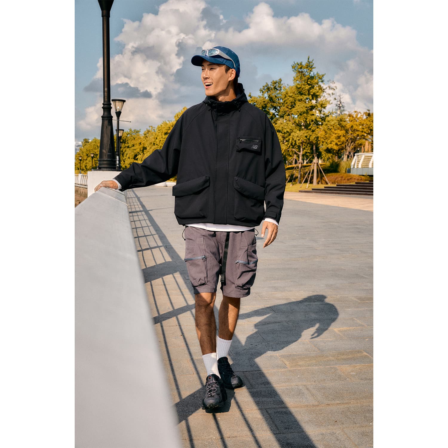 Куртка New Balance Куртка Унисекс Черный - изображение 6