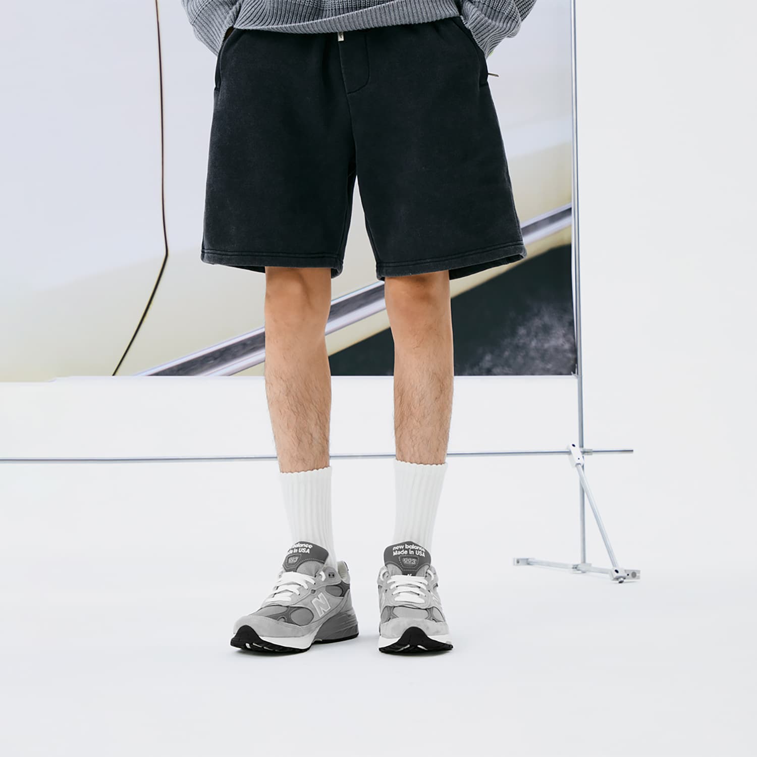 Кроссовки для бега New Balance 993 Grey - изображение 8