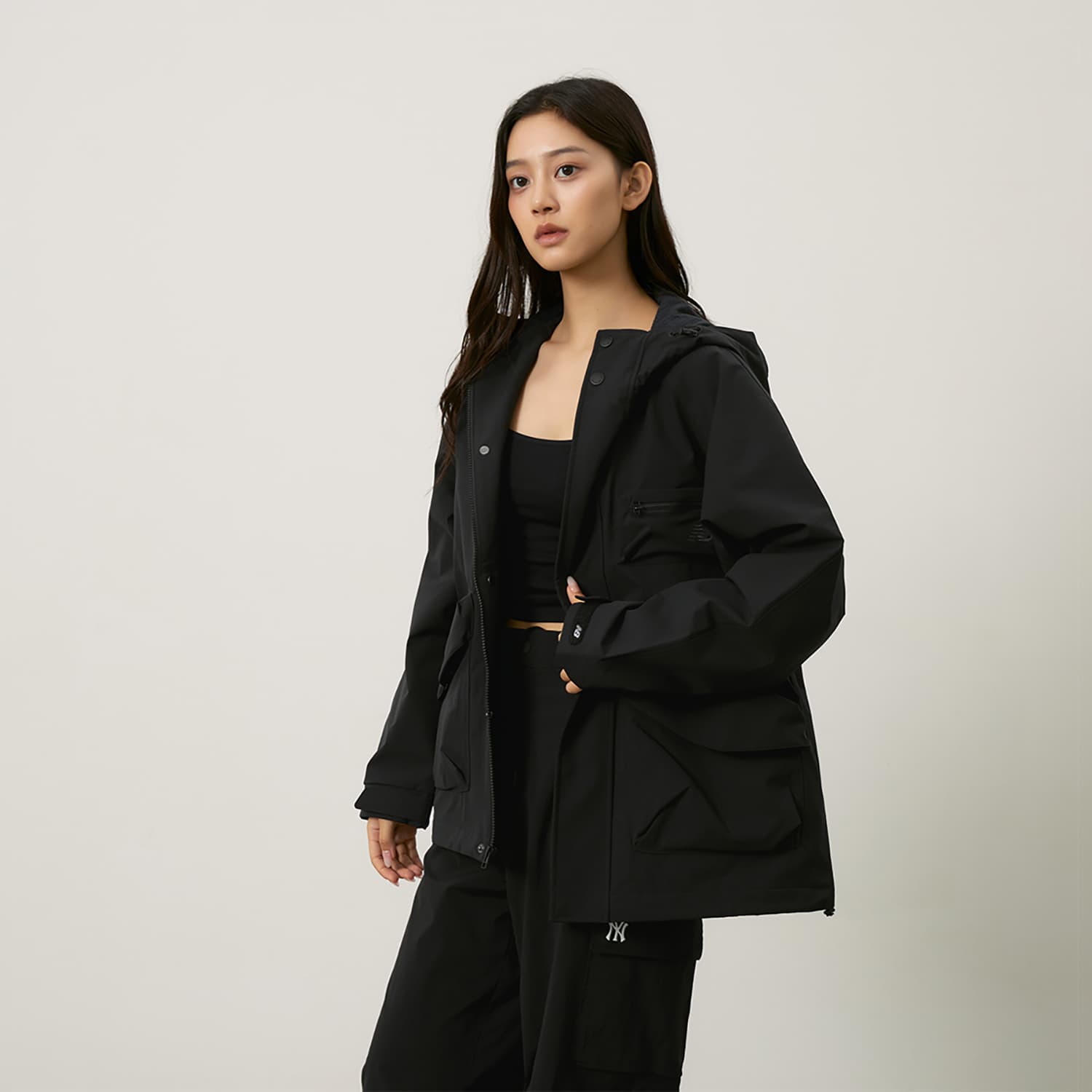 Куртка New Balance Куртка Унисекс Черный - изображение 12