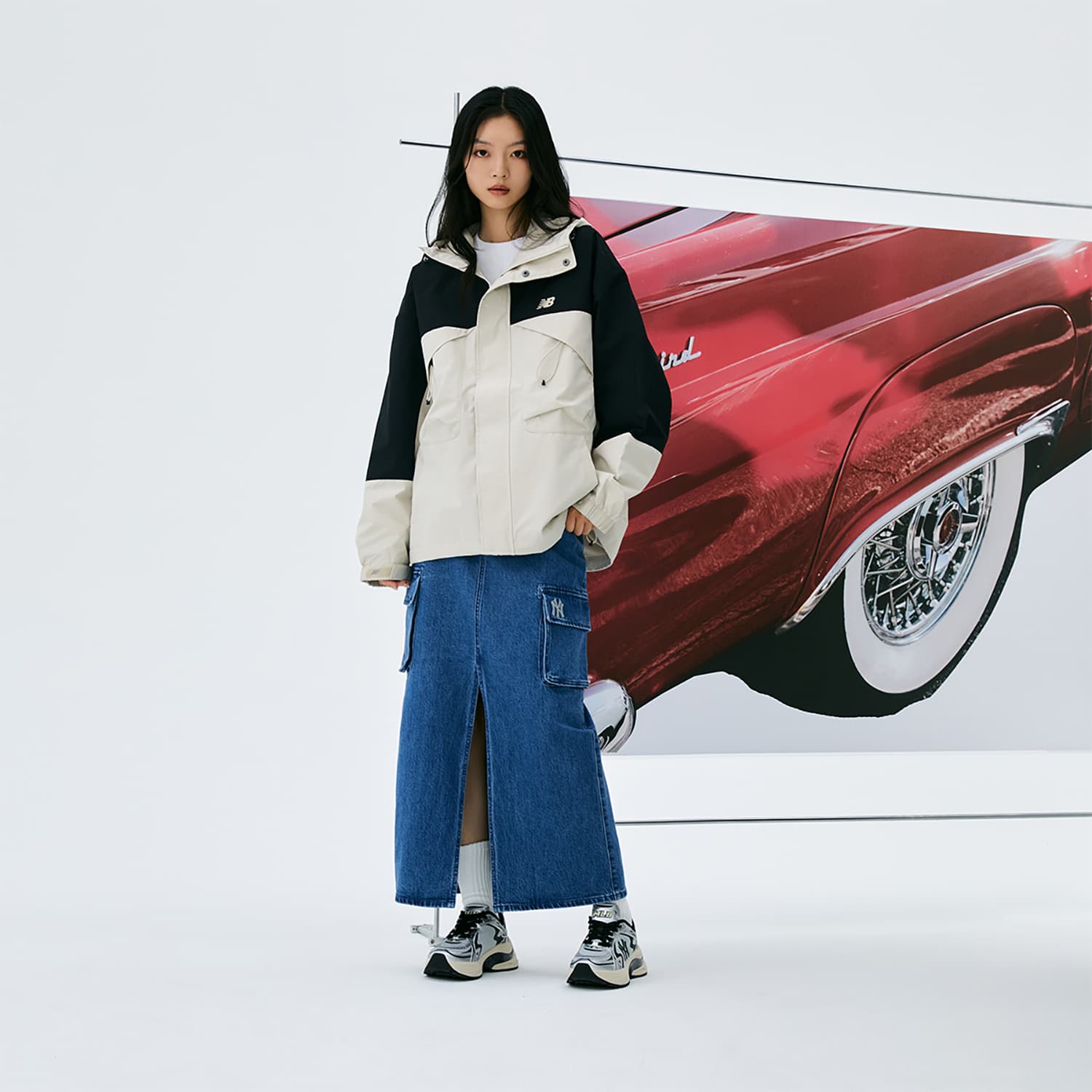 Куртка New Balance Куртки и Пальто Унисекс Хаки - изображение 9