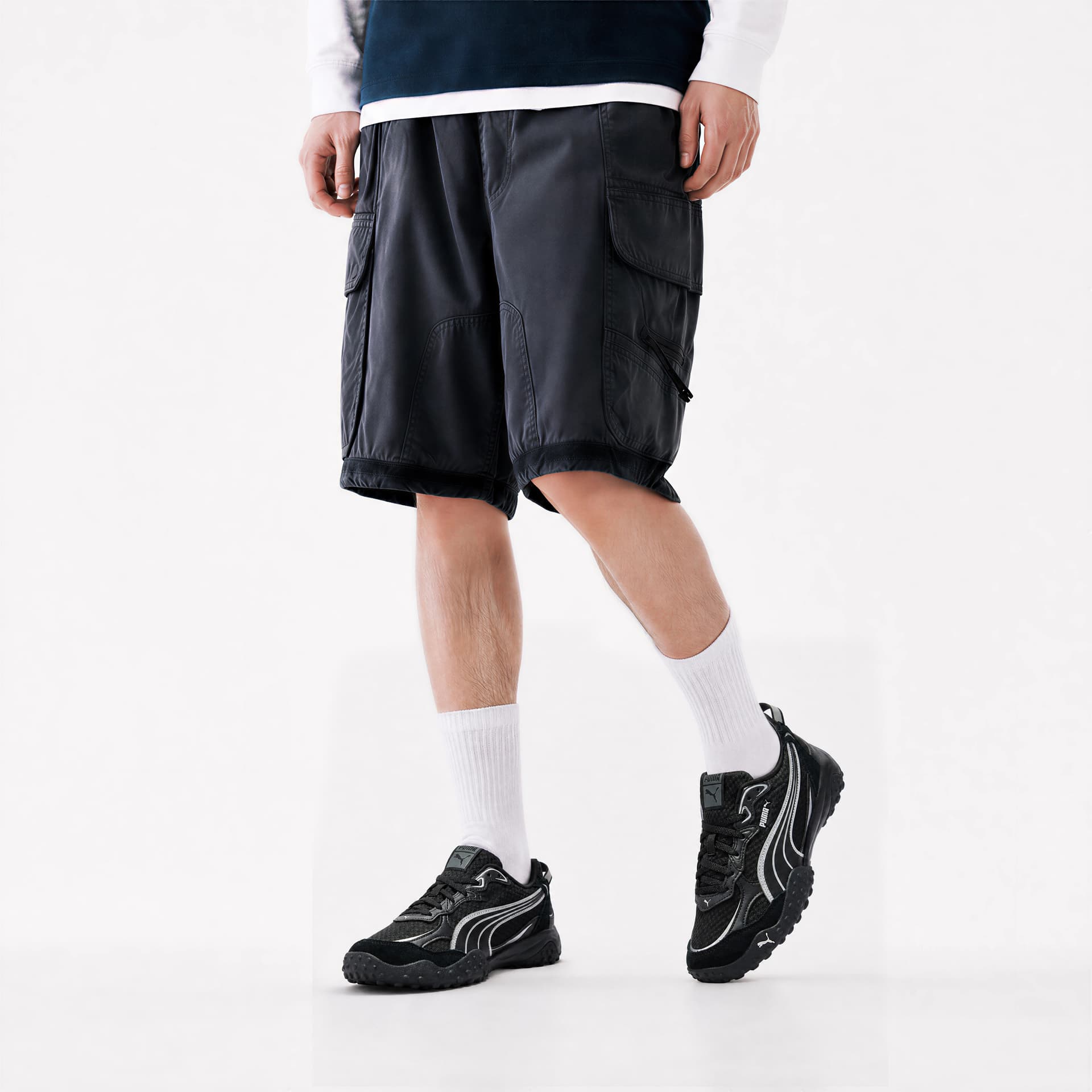 Кроссовки PUMA Rollcat Повседневная обувь Low Топ Черный Унисекс - изображение 6