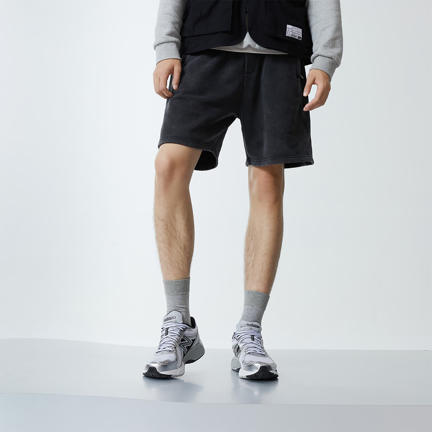 Кроссовки для бега New Balance 860 Black Silver - изображение 11
