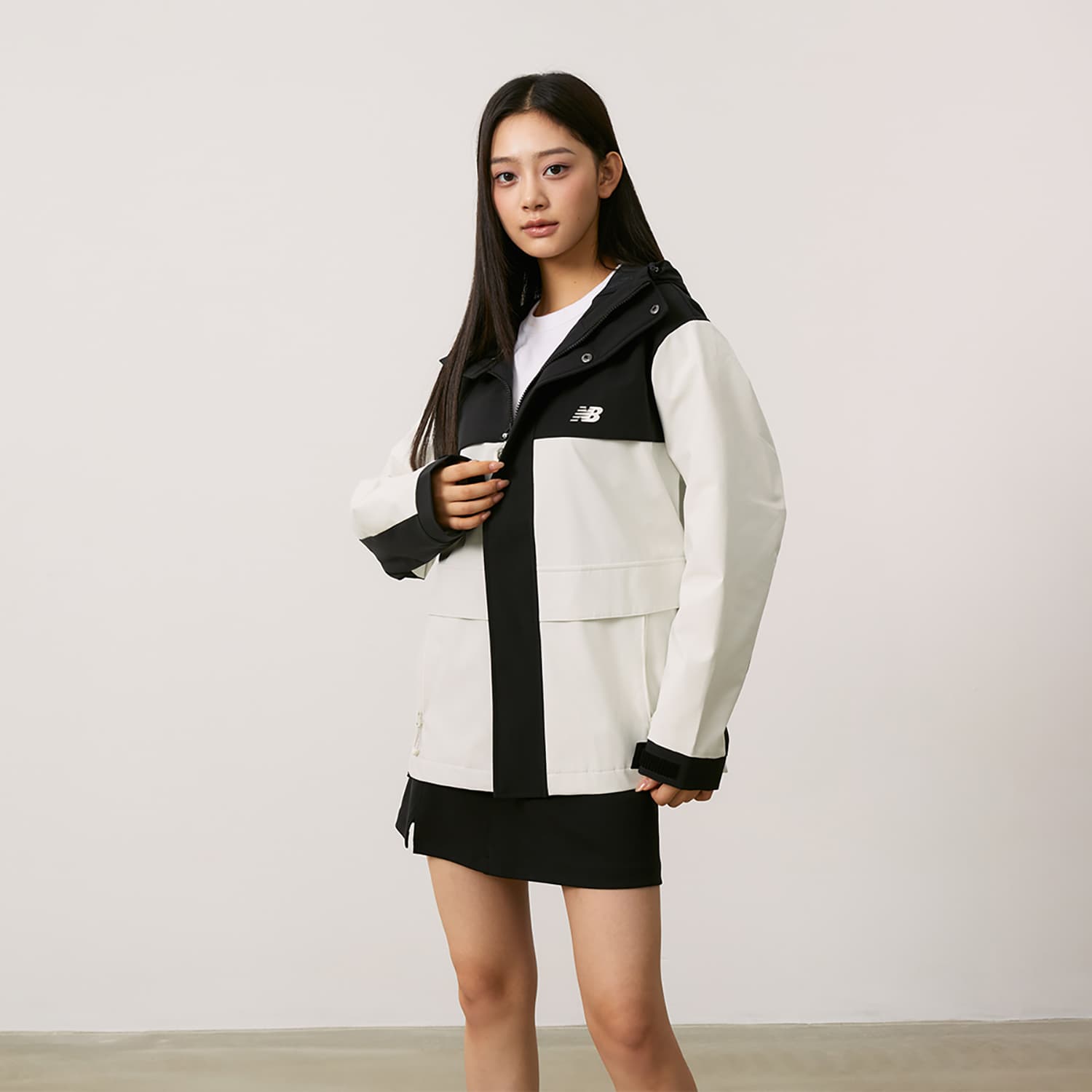 Куртка New Balance Куртки и Пальто Унисекс Кремовый Белый - изображение 11