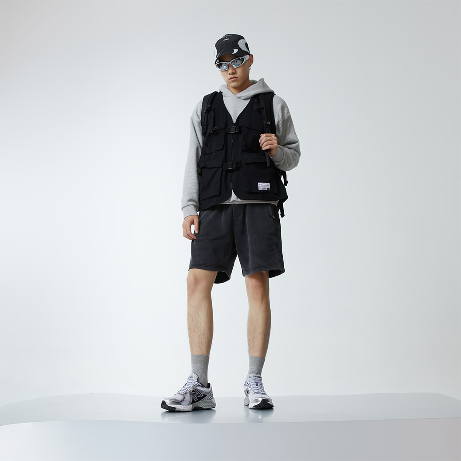 Кроссовки для бега New Balance 860 Black Silver - изображение 9