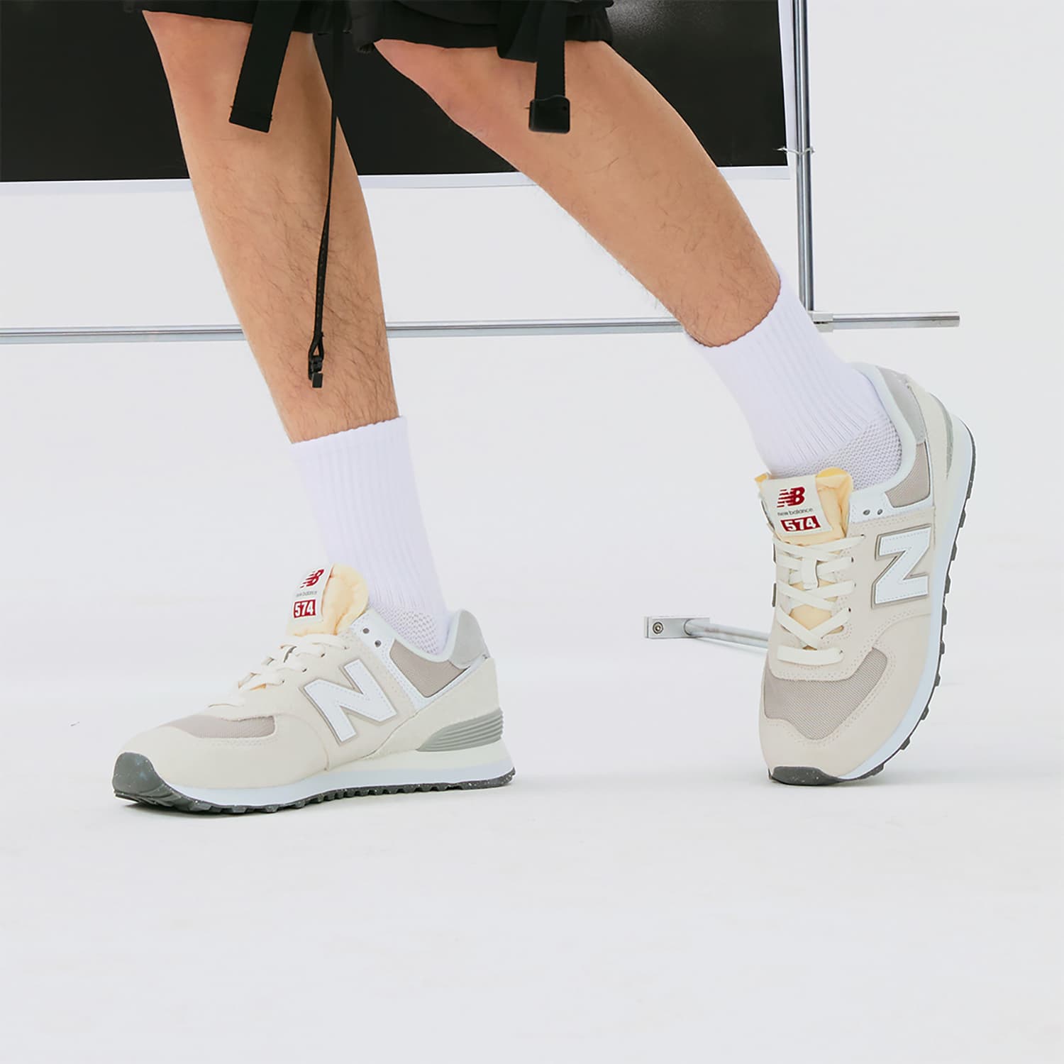 Кроссовки New Balance 574 White - изображение 11