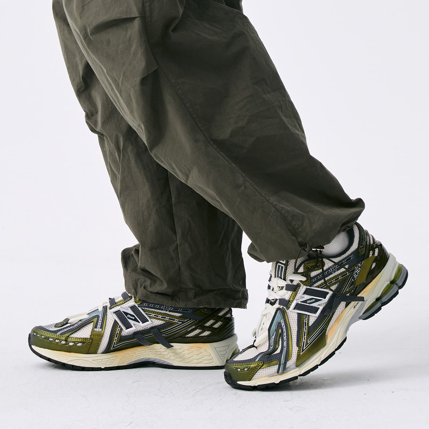 Кроссовки для бега New Balance 1906A Текстиль Искусственная кожа Низкий верх Повседневные Городские Коммутационные Беговые кроссовки - изображение 8