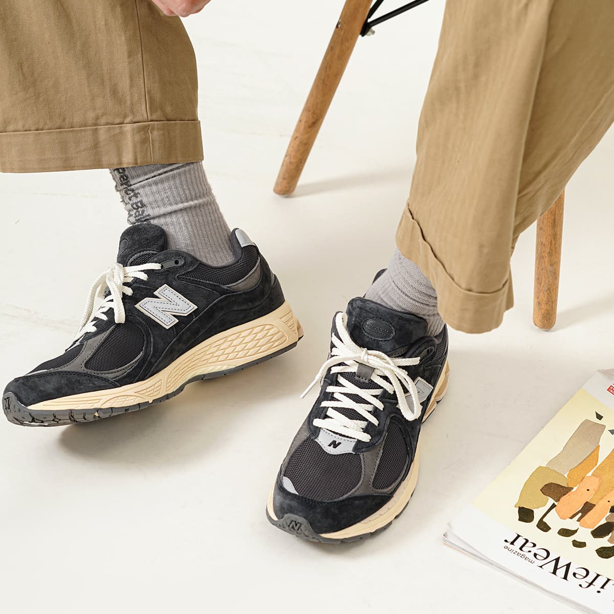 Кроссовки для бега New Balance 2002R Grey Carbon - изображение 8