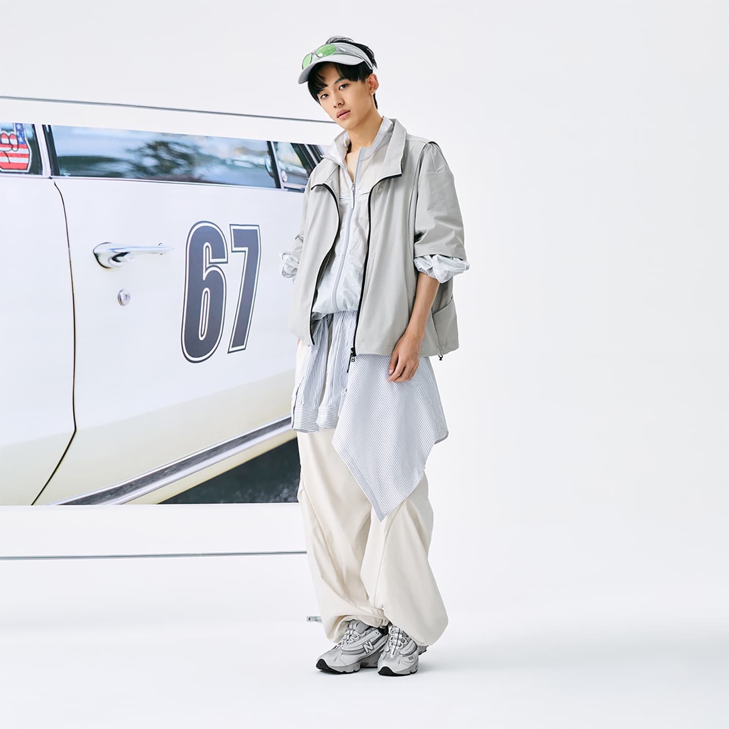 Кроссовки для бега New Balance 1000 Grey Silver - изображение 8