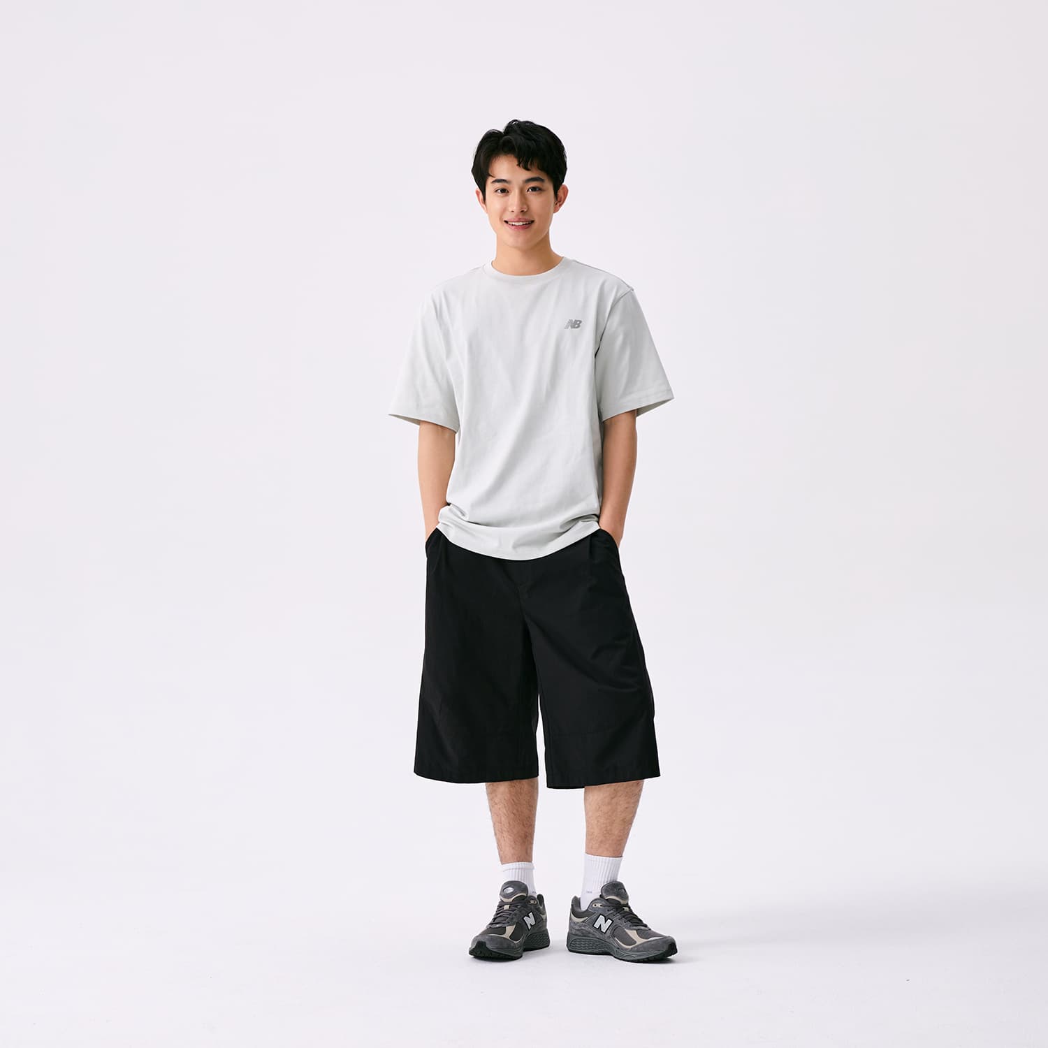Кроссовки New Balance NB 2002R Low Топ Повседневная обувь Унисекс Серый - изображение 7