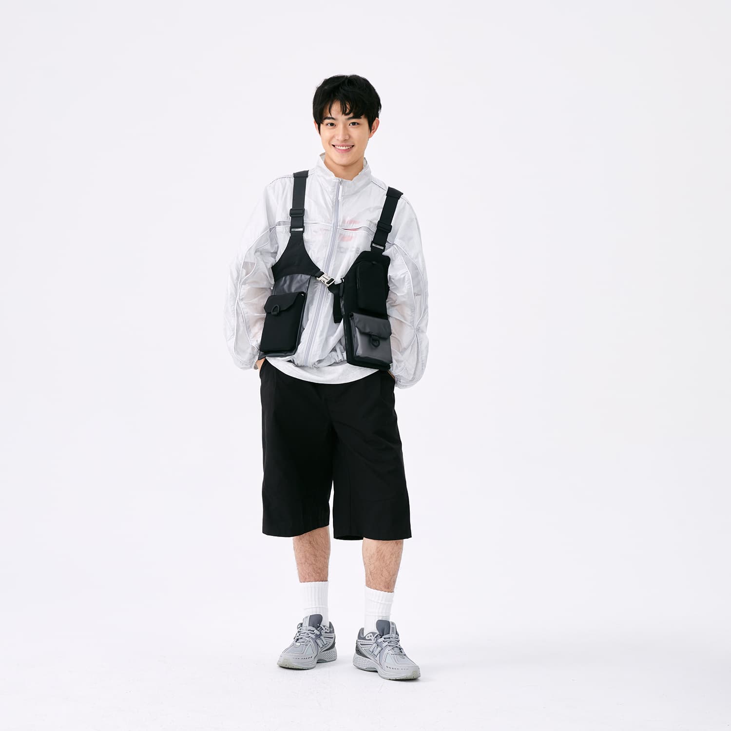 Кроссовки для бега New Balance NB 1906R Текстиль Искусственная кожа Амортизация Низкий топ Повседневные беговые кроссовки Унисекс Серый - изображение 6