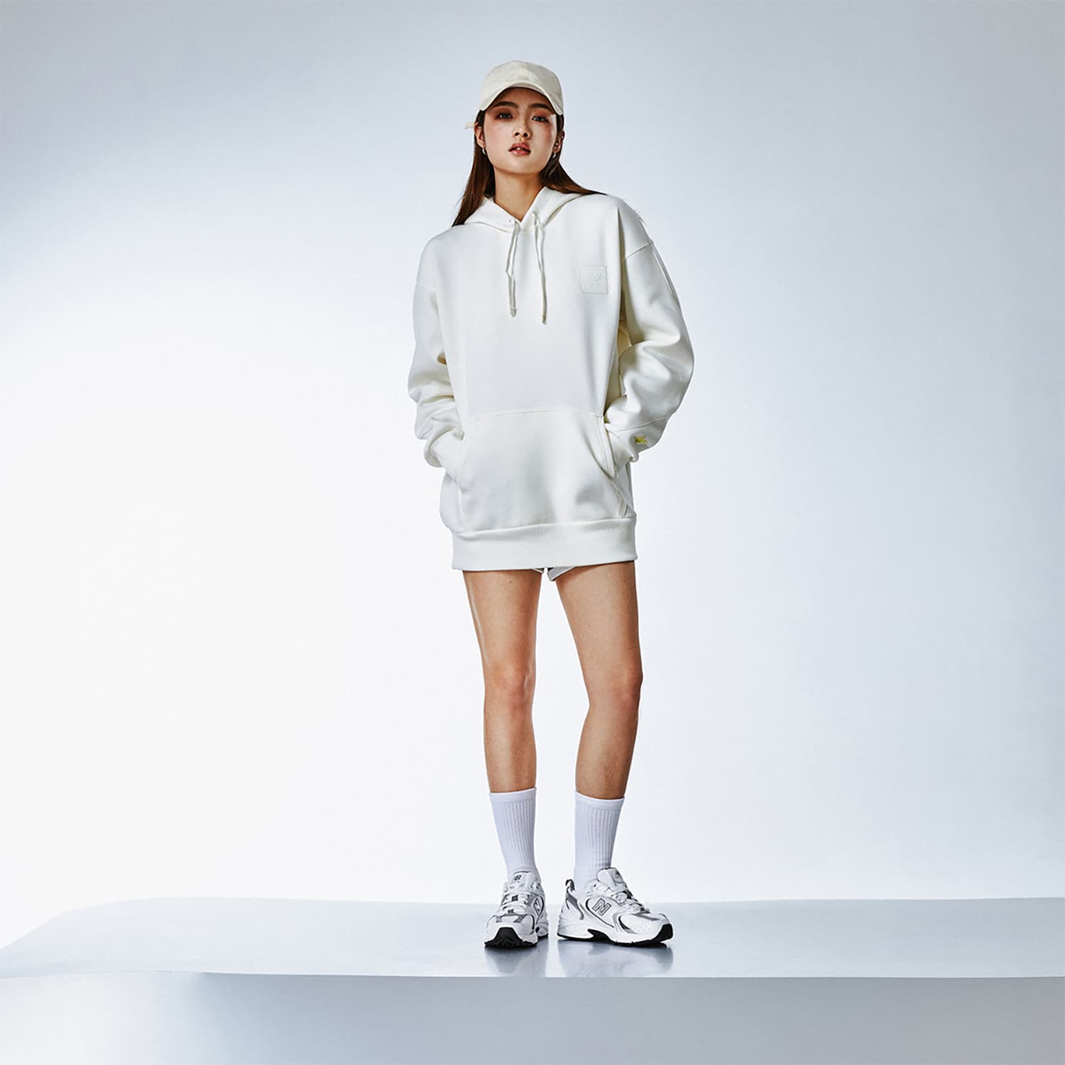 Кроссовки для бега New Balance 530 Silver White - изображение 7