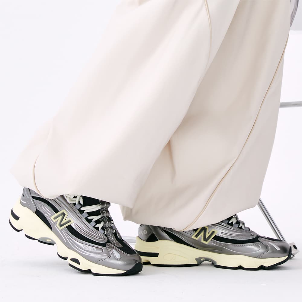 Кроссовки для бега New Balance 1000 Series Silver Black - изображение 7