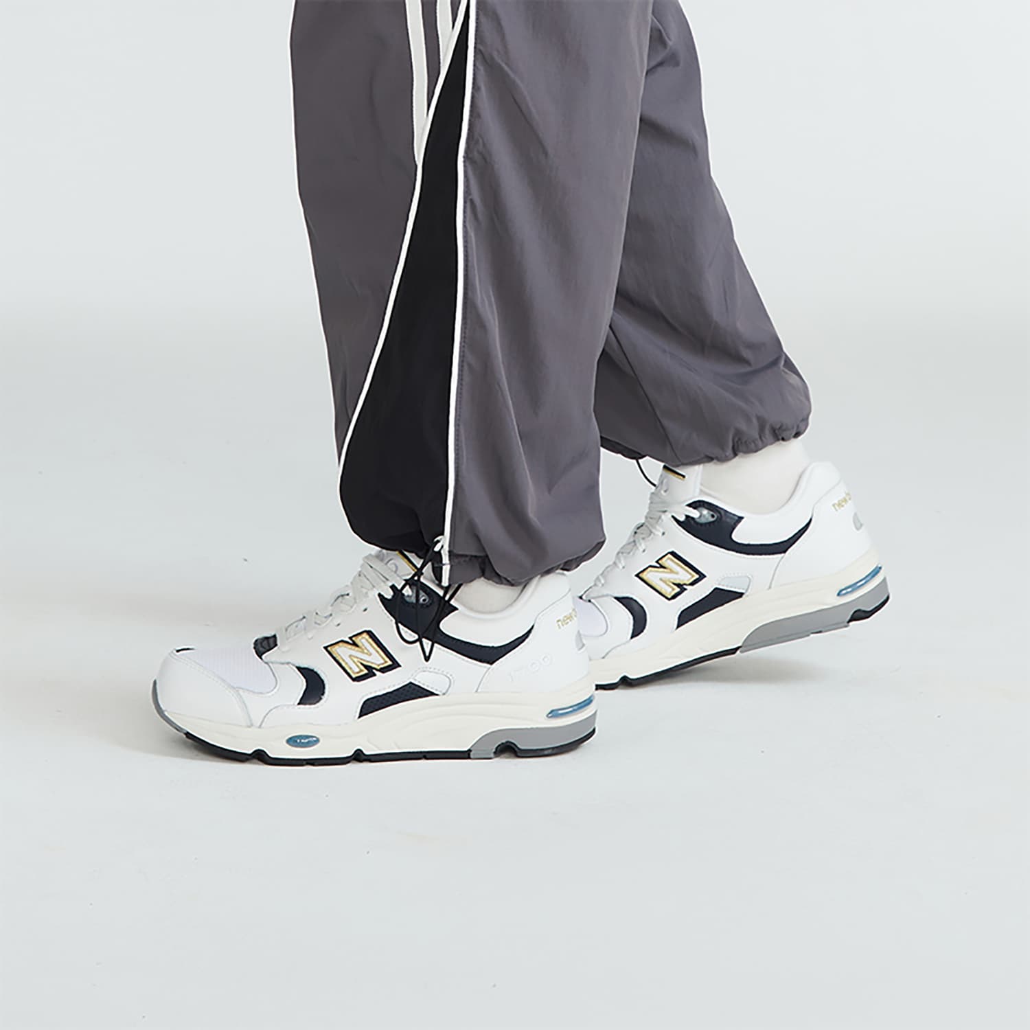 Кроссовки New Balance NB 1700 Амортизация Износостойкий Низкий Топ Повседневная Обувь Унисекс Белый - изображение 11
