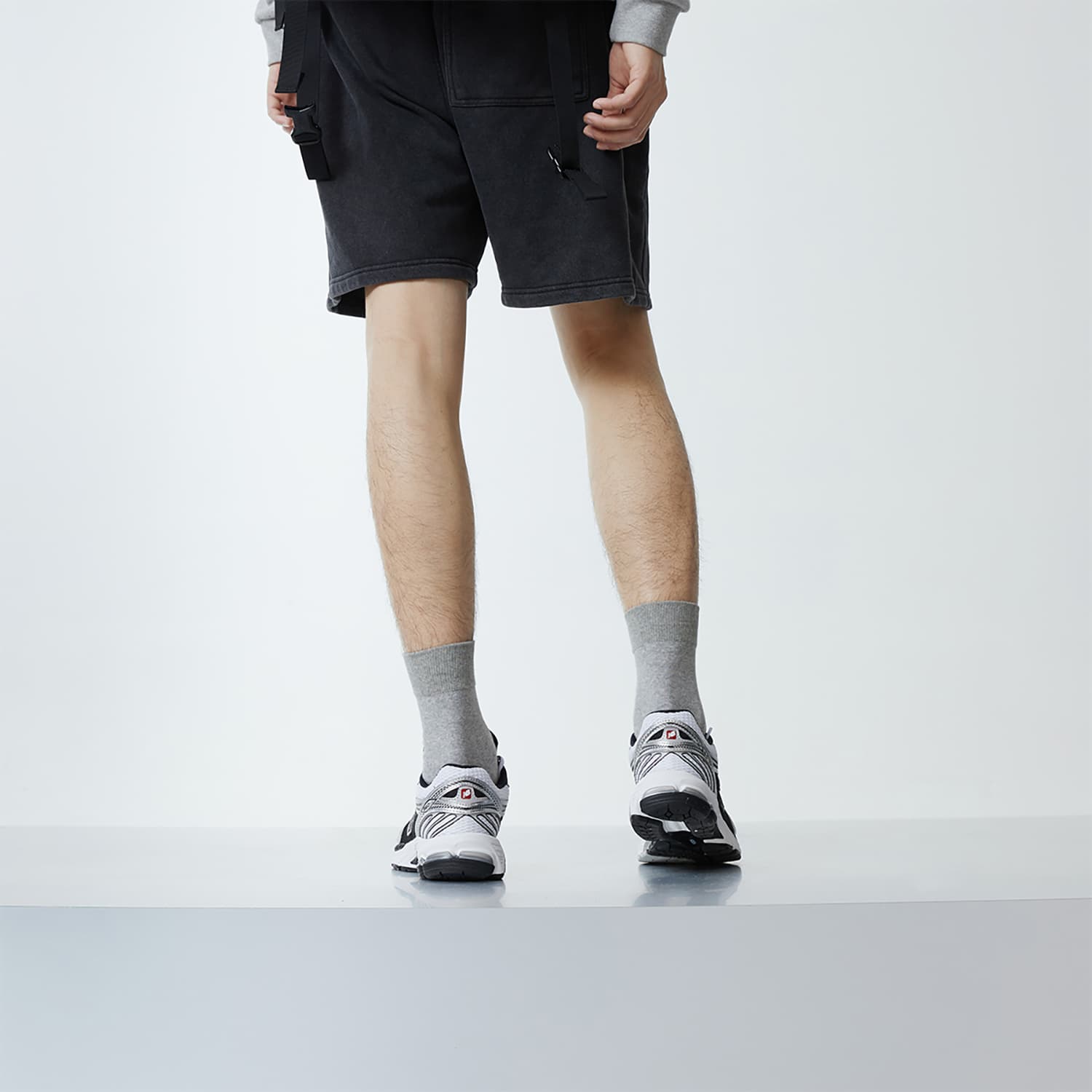 Кроссовки для бега New Balance 860 Black Silver - изображение 12