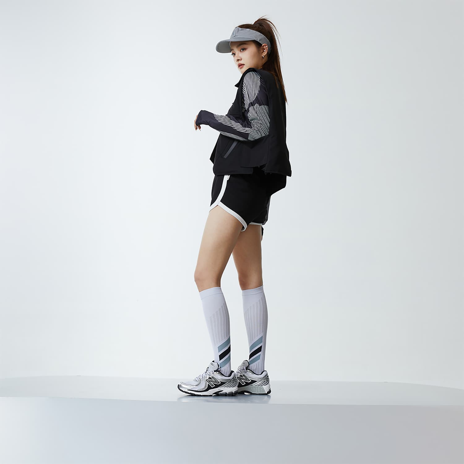 Кроссовки для бега New Balance 860 Black Silver - изображение 8