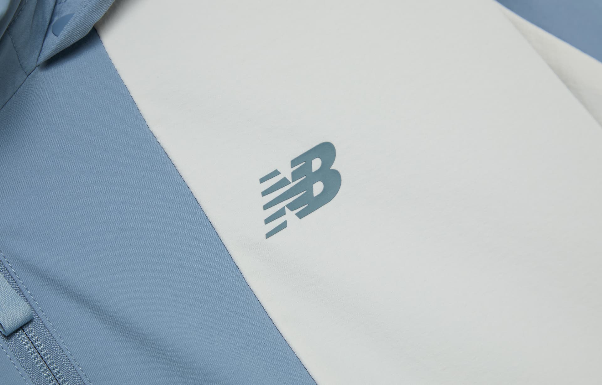 Куртка New Balance Тонкая Куртка Женская Павлин Синий - изображение 7