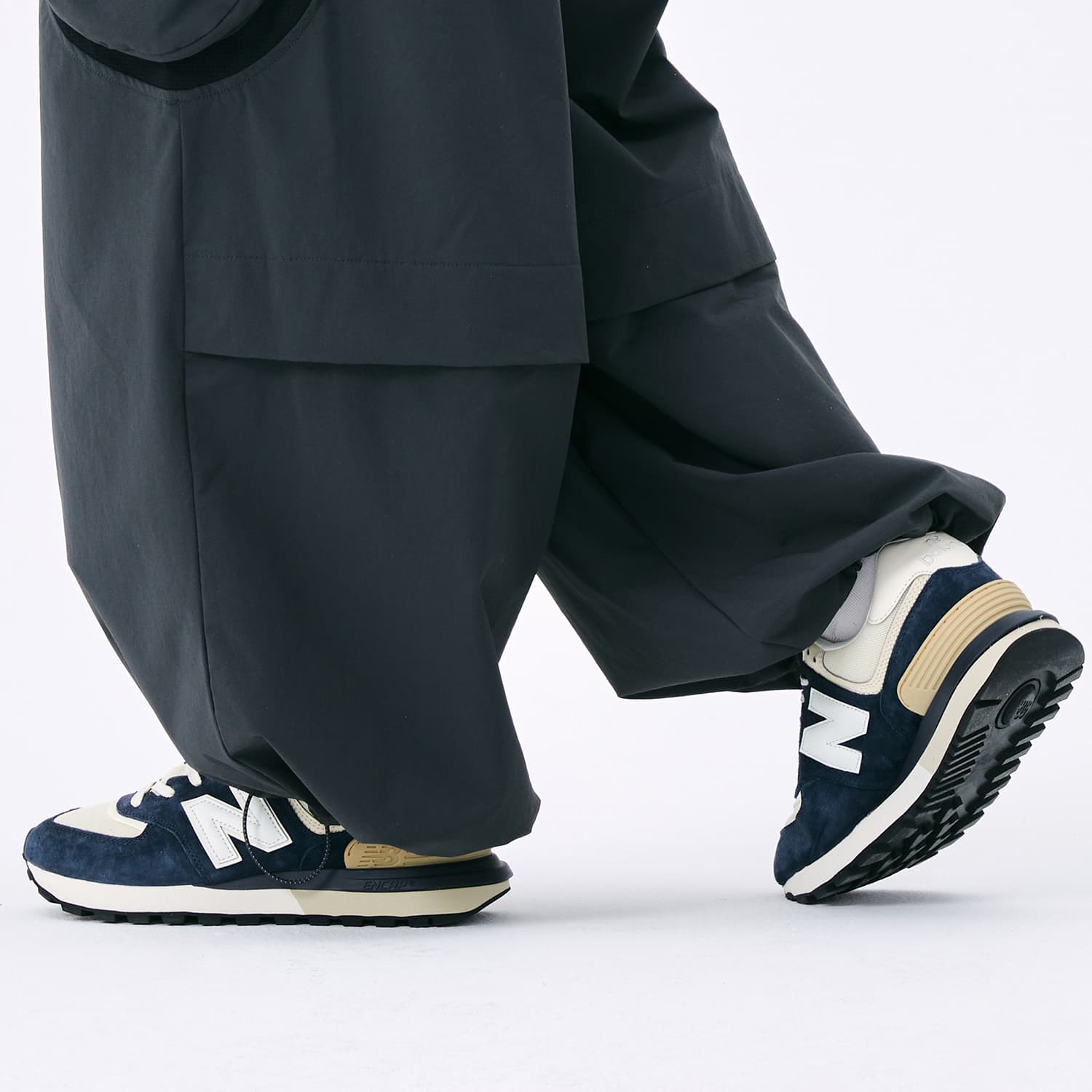Кроссовки для бега New Balance 574 Legacy Blue White - изображение 10