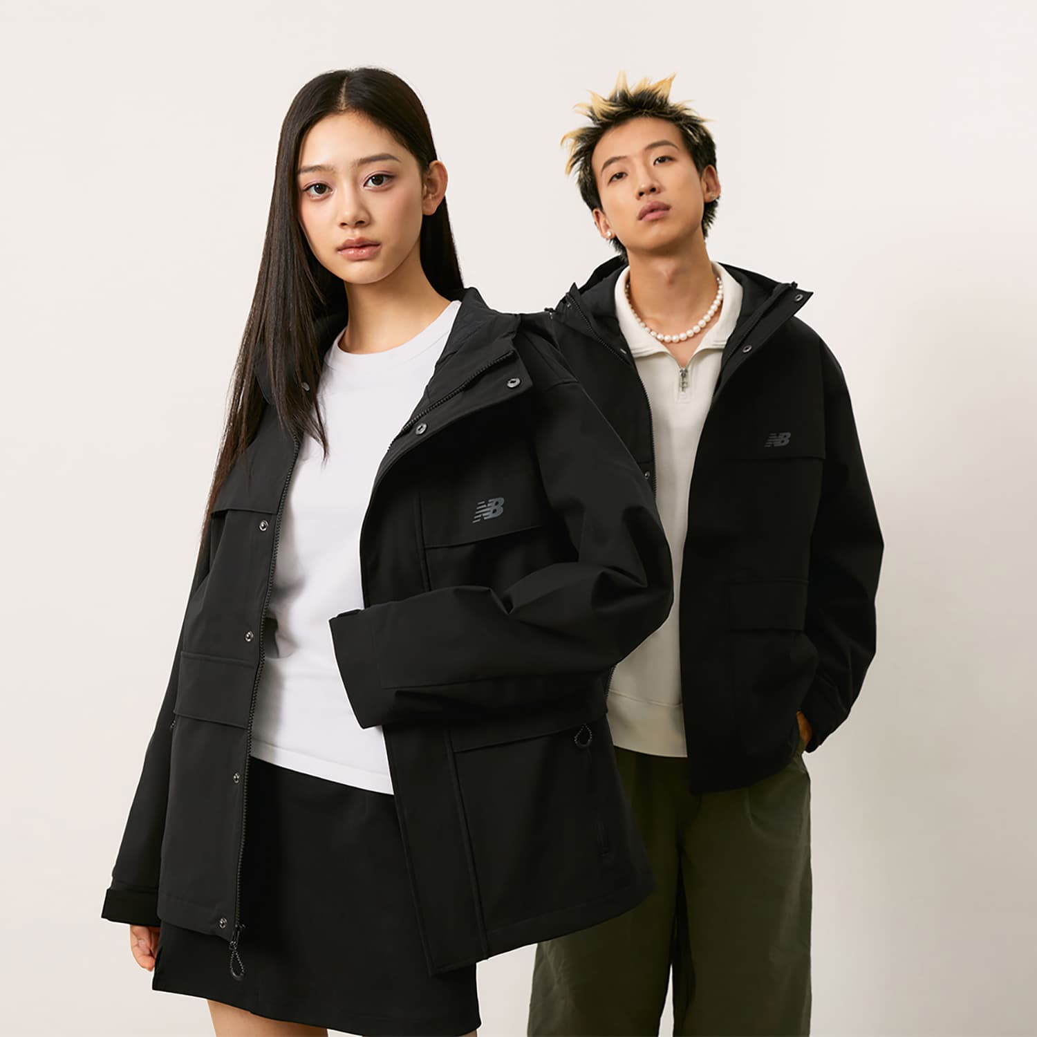 Куртка new balance Куртка Унисекс Черный - изображение 5