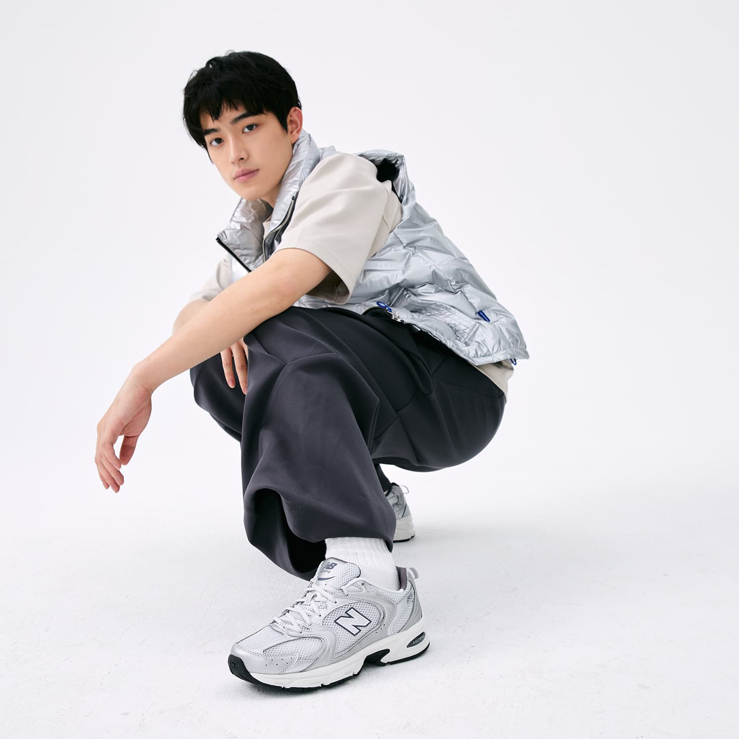 Кроссовки для бега New Balance 530 White - изображение 8