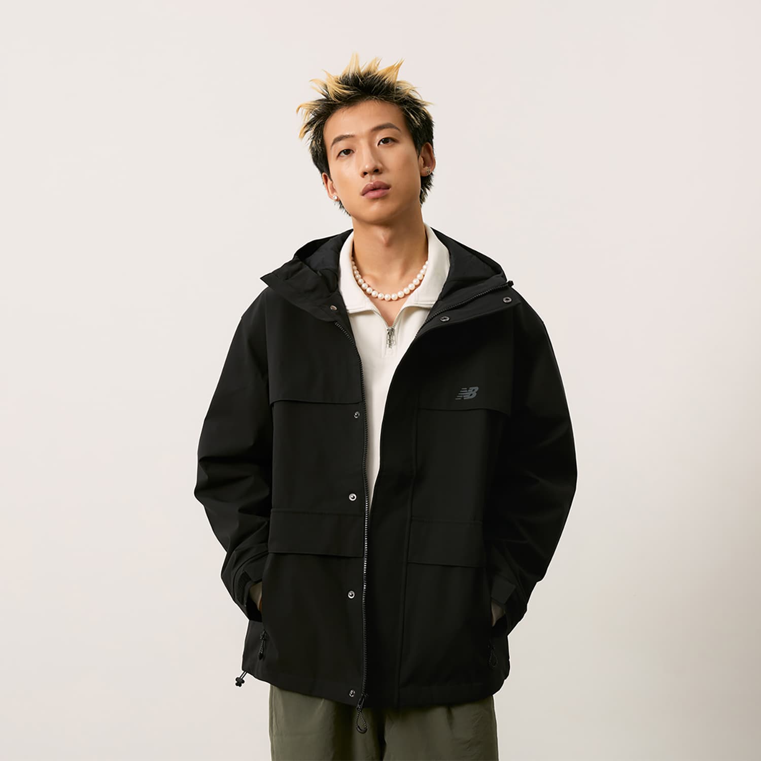 Куртка new balance Куртка Унисекс Черный - изображение 13
