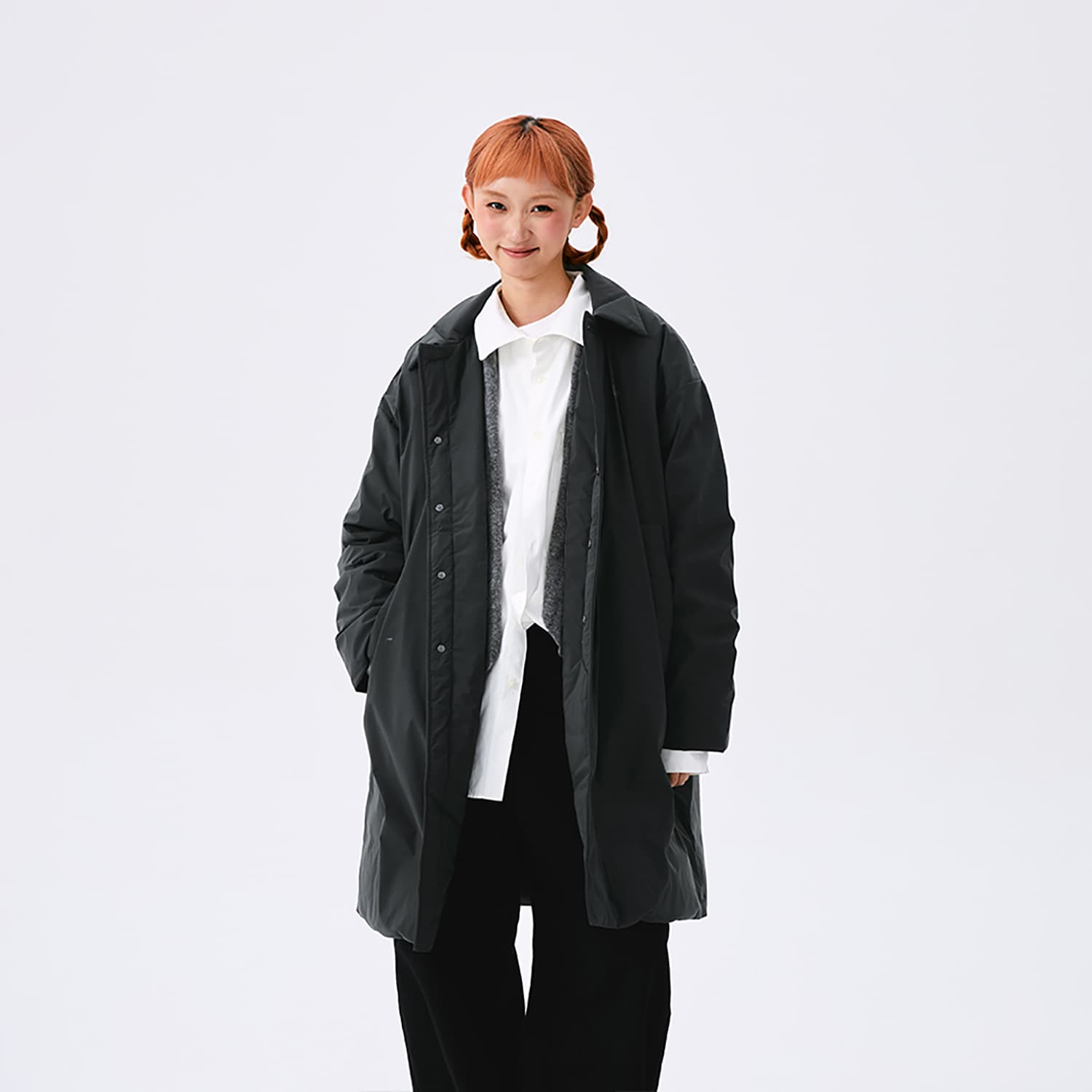 Зимняя куртка New Balance Lifestyle Casual Collection 24FW Пуховик Унисекс Темно-Серый - изображение 5