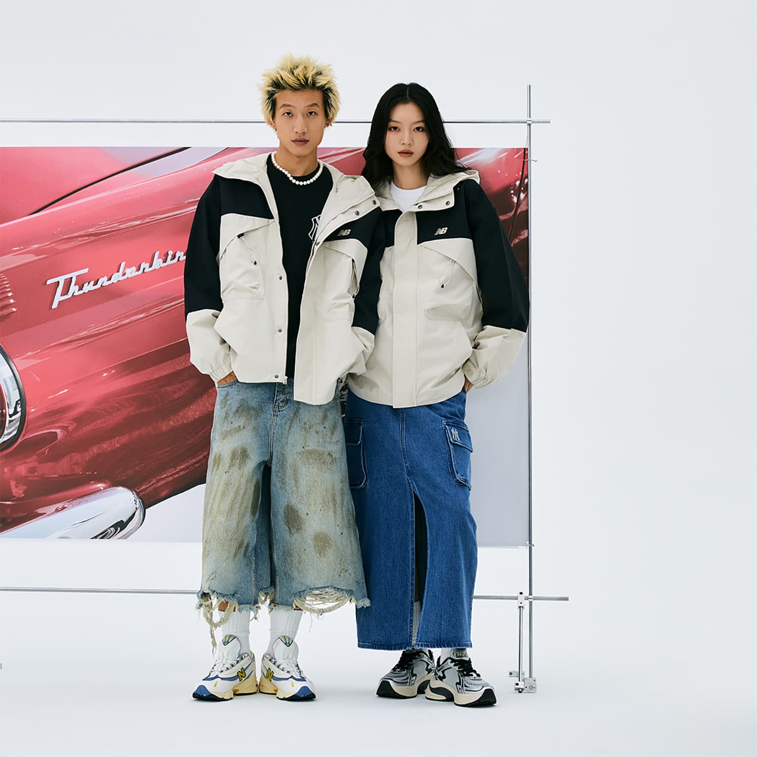 Куртка New Balance Куртки и Пальто Унисекс Хаки - изображение 6