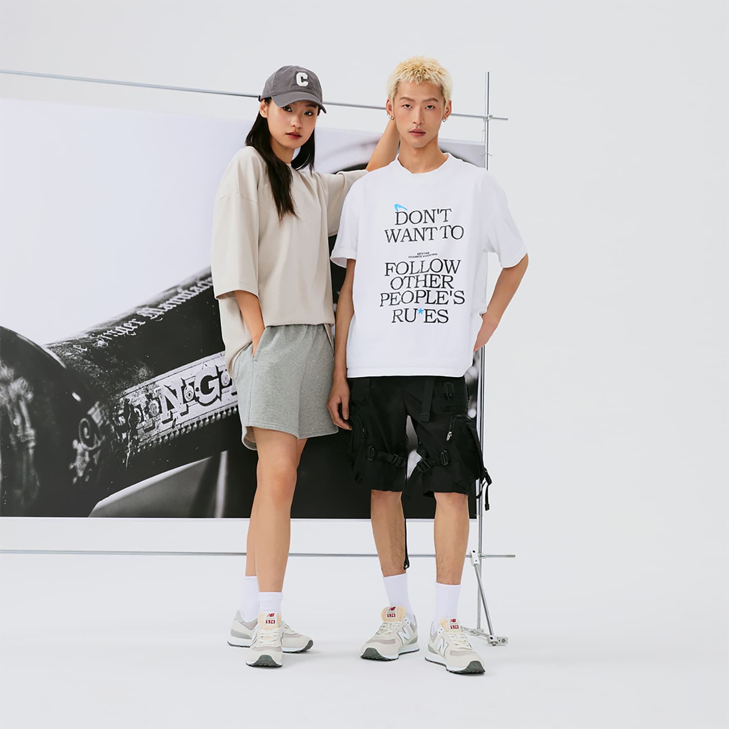 Кроссовки New Balance 574 White - изображение 7