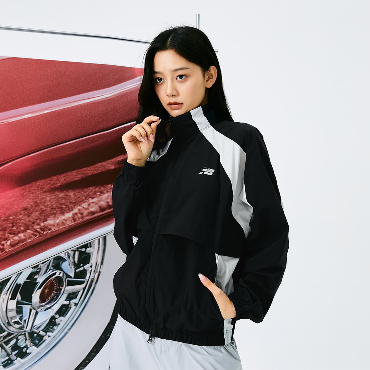 Куртка New Balance FW24 Куртка Унисекс Черная - изображение 5
