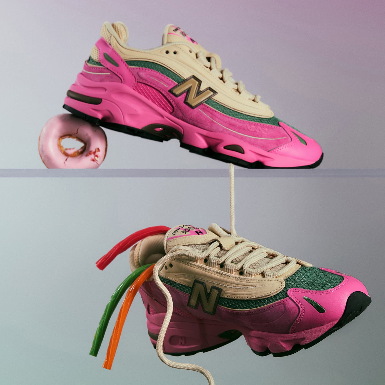 Кроссовки New Balance NB 1000 Амортизация Устойчивость к истиранию Дышащий Верх Быстросохнущий Поддержка Баланс Низкий Верх - изображение 11