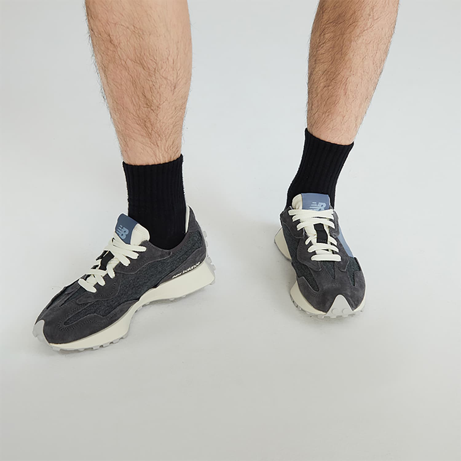 Кроссовки New Balance 327 Light Grey Blue - изображение 12