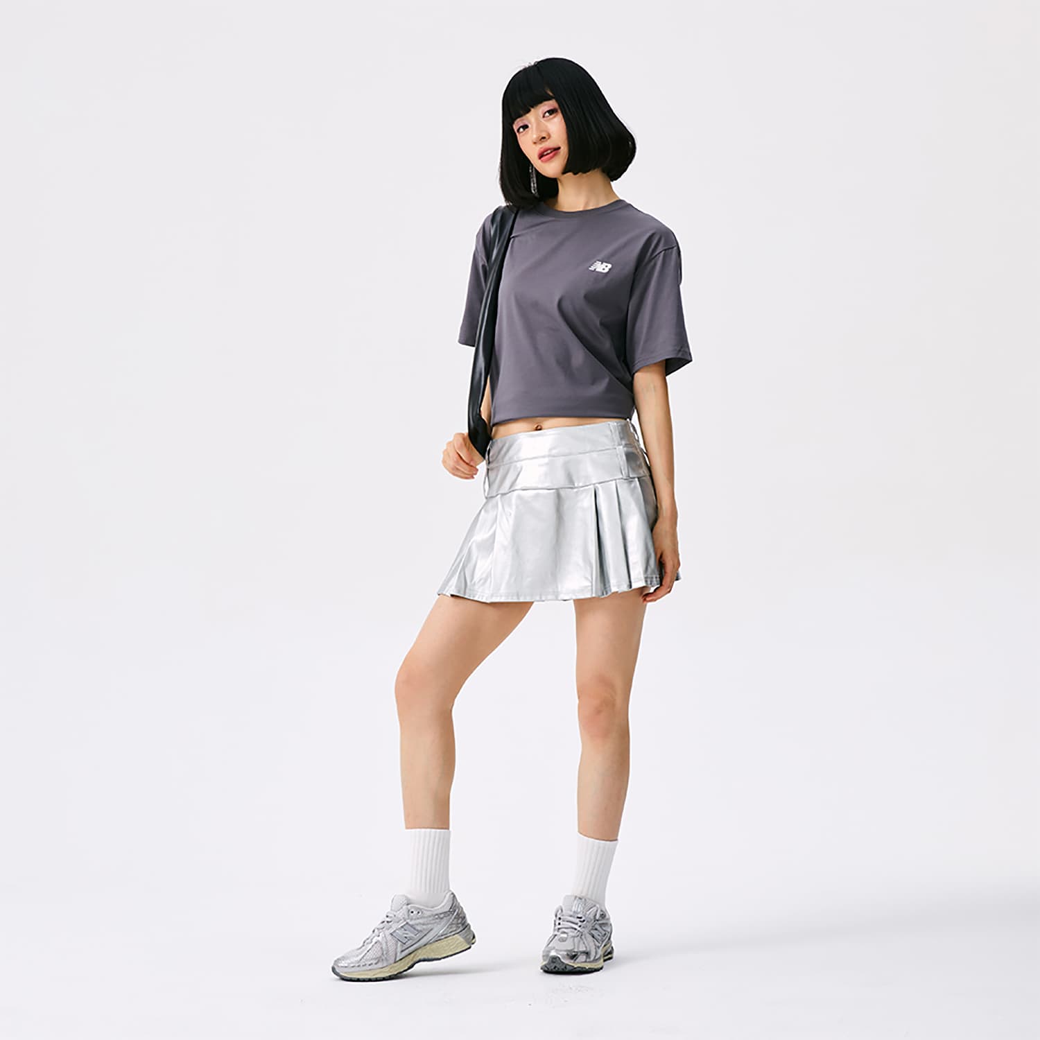 Кроссовки New Balance NB 1906R Устойчивая к истиранию Низкая Повседневная Обувь Унисекс Серебристо-Серый - изображение 6