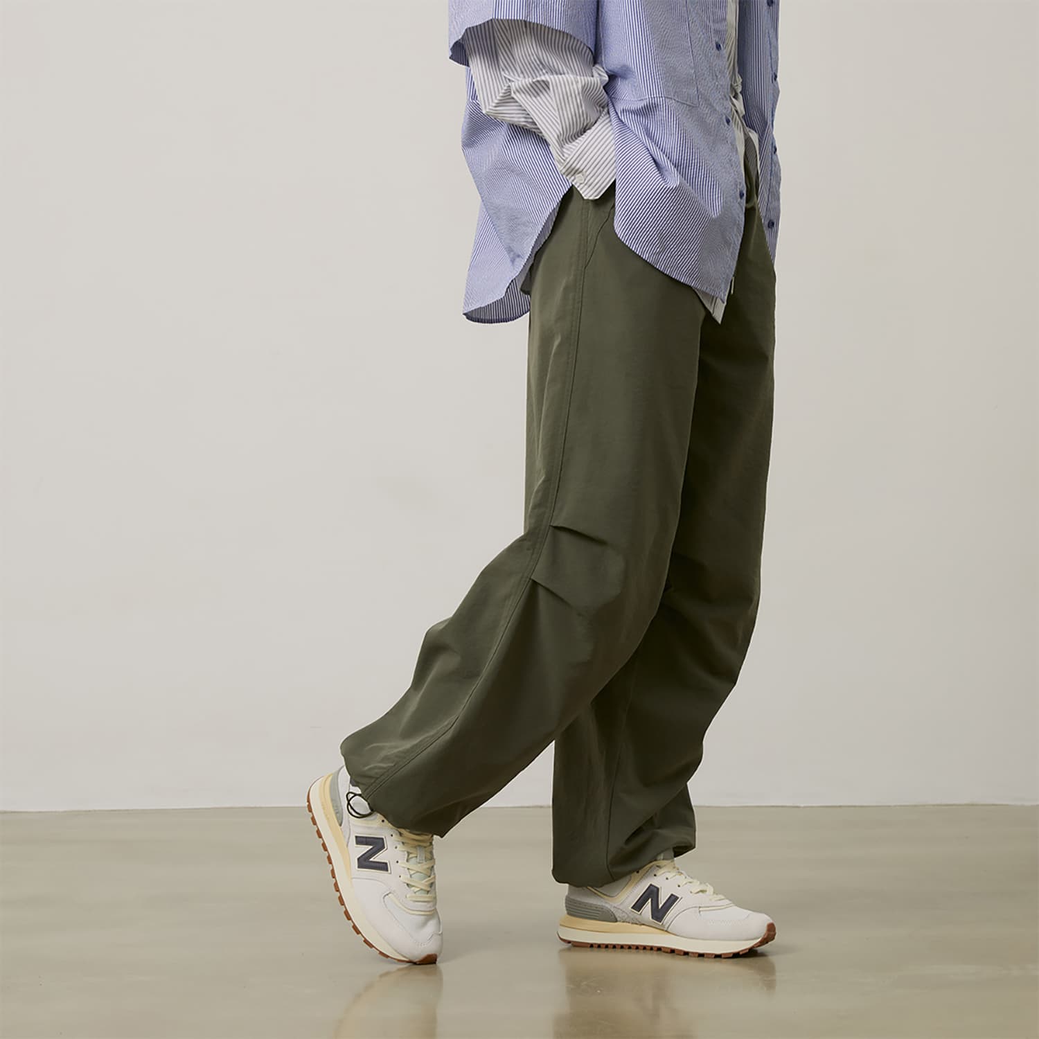 Кроссовки New Balance 574 Light Grey - изображение 12