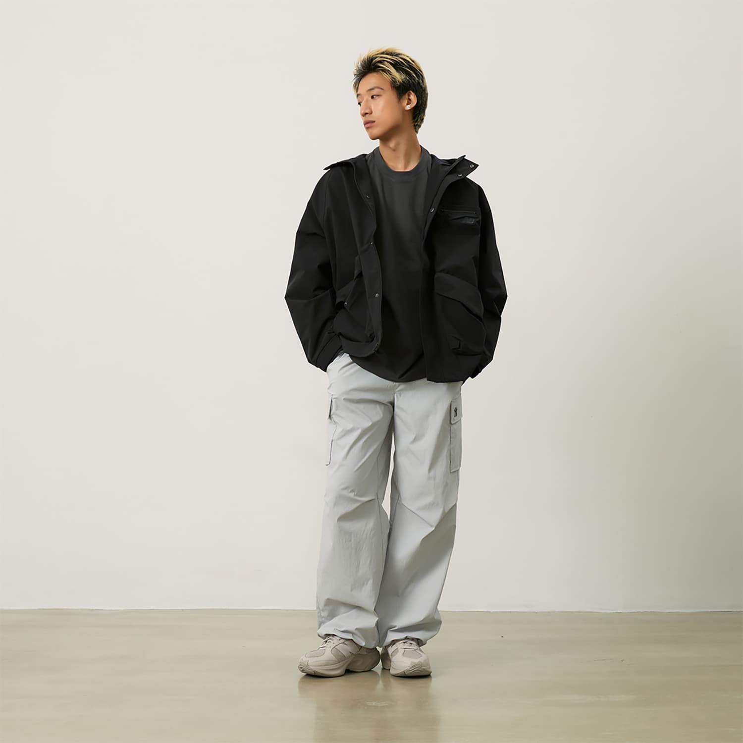 Куртка New Balance Куртка Унисекс Черный - изображение 8