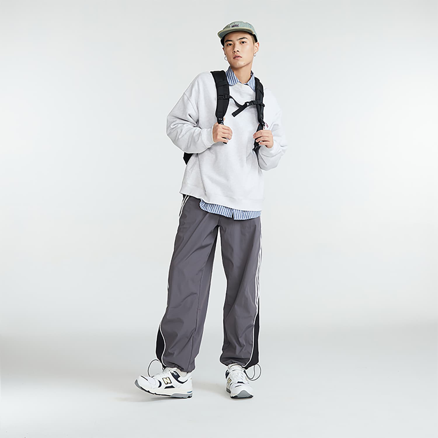 Кроссовки New Balance NB 1700 Амортизация Износостойкий Низкий Топ Повседневная Обувь Унисекс Белый - изображение 7