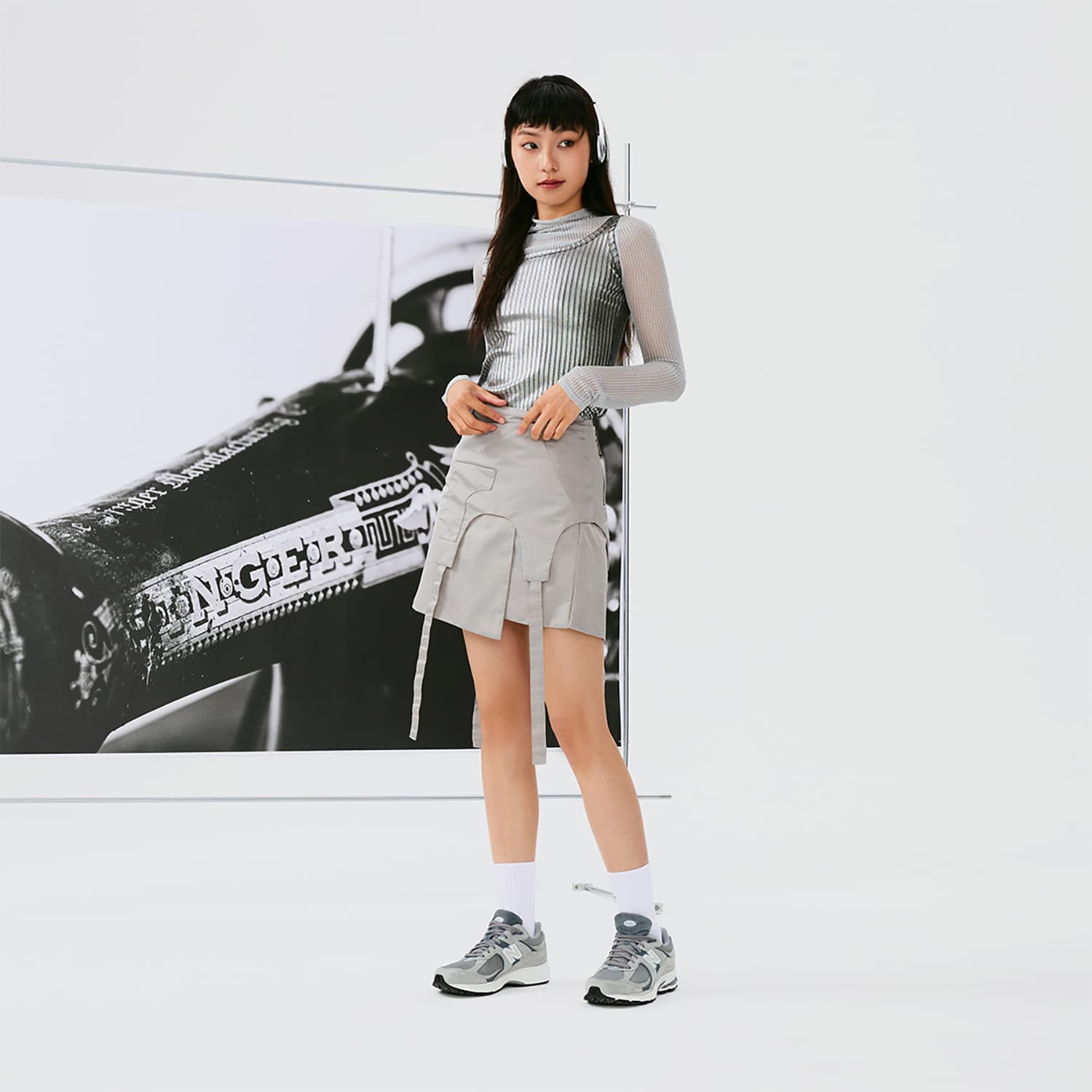 Кроссовки для бега New Balance 2002R "Steel" - изображение 8