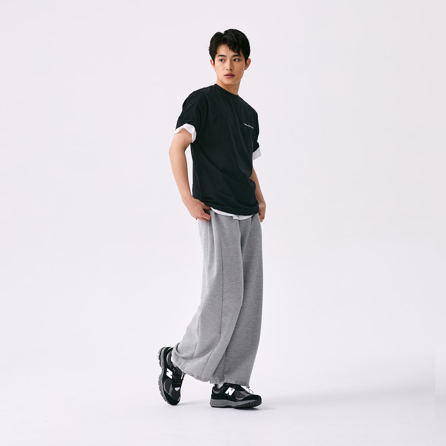 Кроссовки для бега New Balance 2002R Black Grey - изображение 6