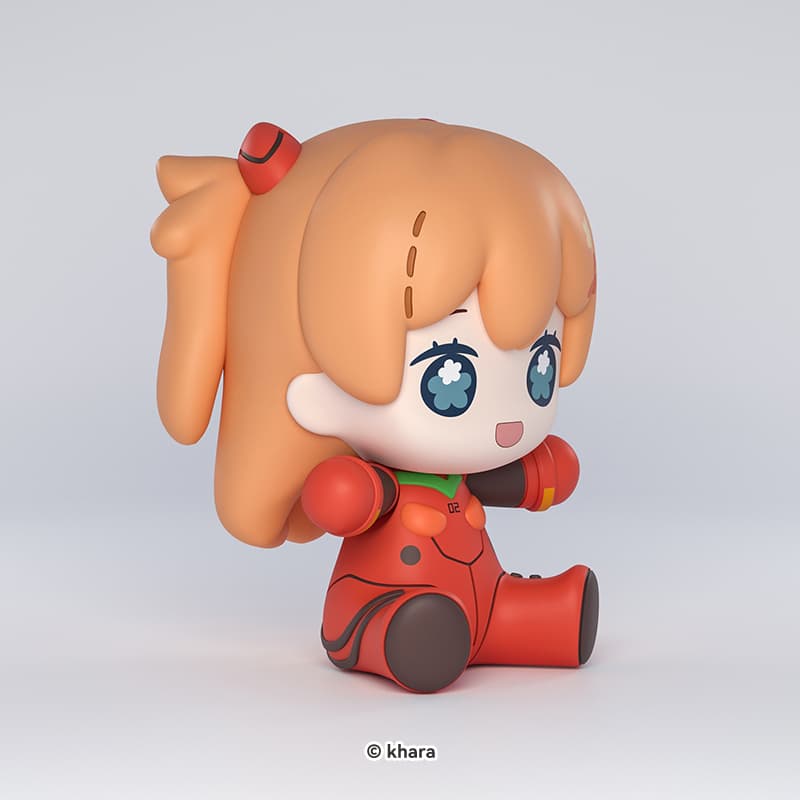 GOOD SMILE COMPANY Huggy Good Smile Аска Лэнгли Сорью Рей Аянами Мари Макинами БАТТАЛЛ Чиби Фигурки 6,5 см - изображение 5