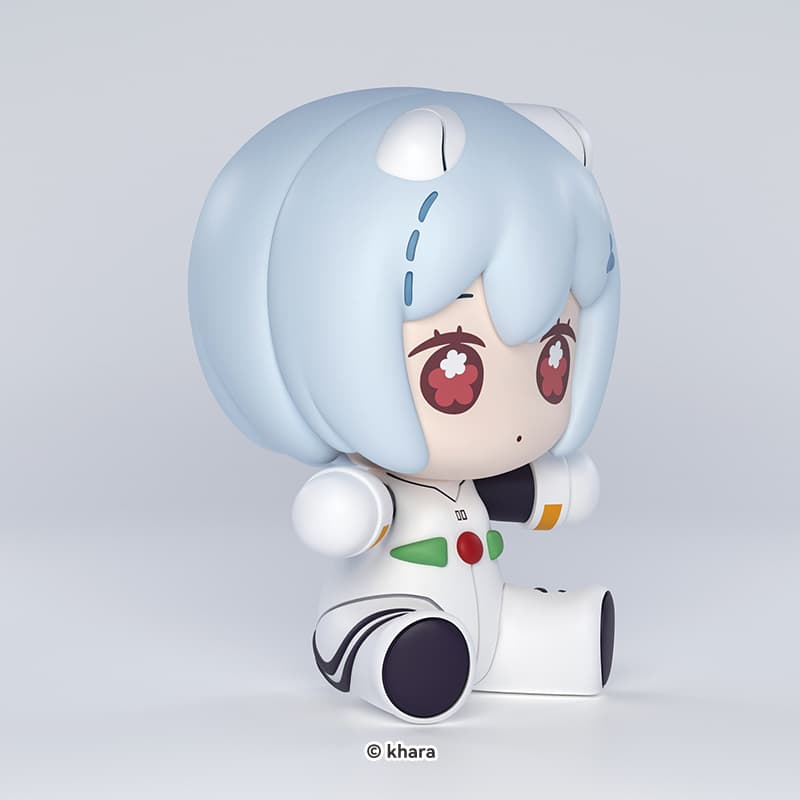 GOOD SMILE COMPANY Huggy Good Smile Аска Лэнгли Сорью Рей Аянами Мари Макинами БАТТАЛЛ Чиби Фигурки 6,5 см - изображение 7
