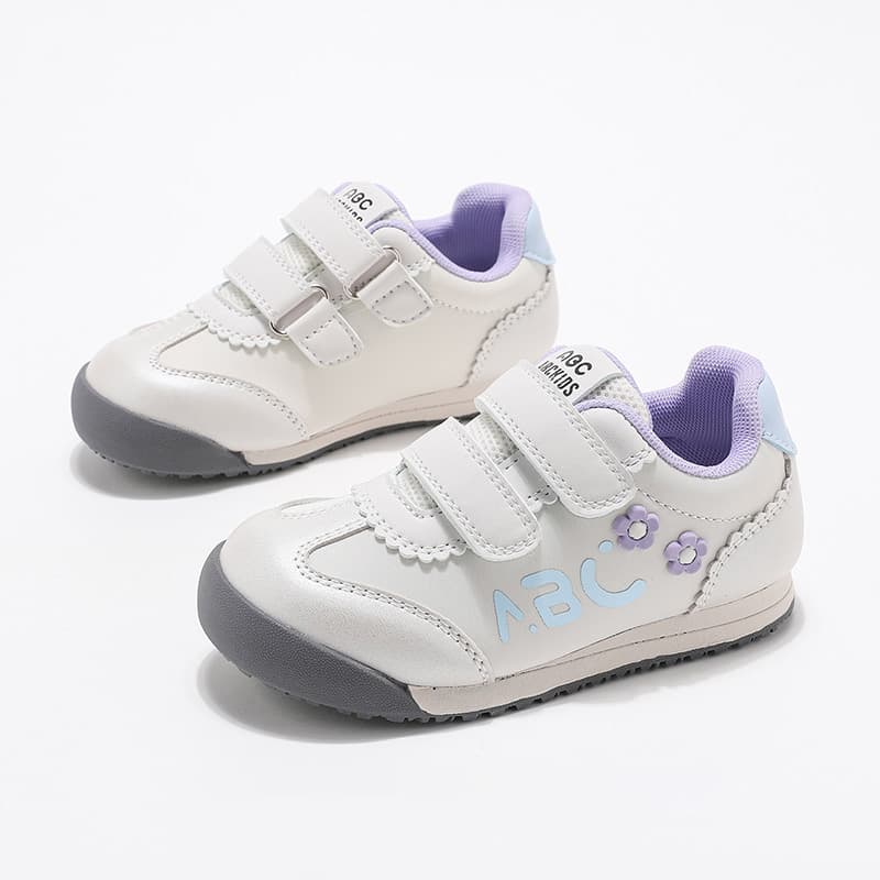 Кроссовки ABC KIDS Амортизация и легкость Kids Lifestyle Shoes Белый синий Фиолетовый Детский - изображение 2